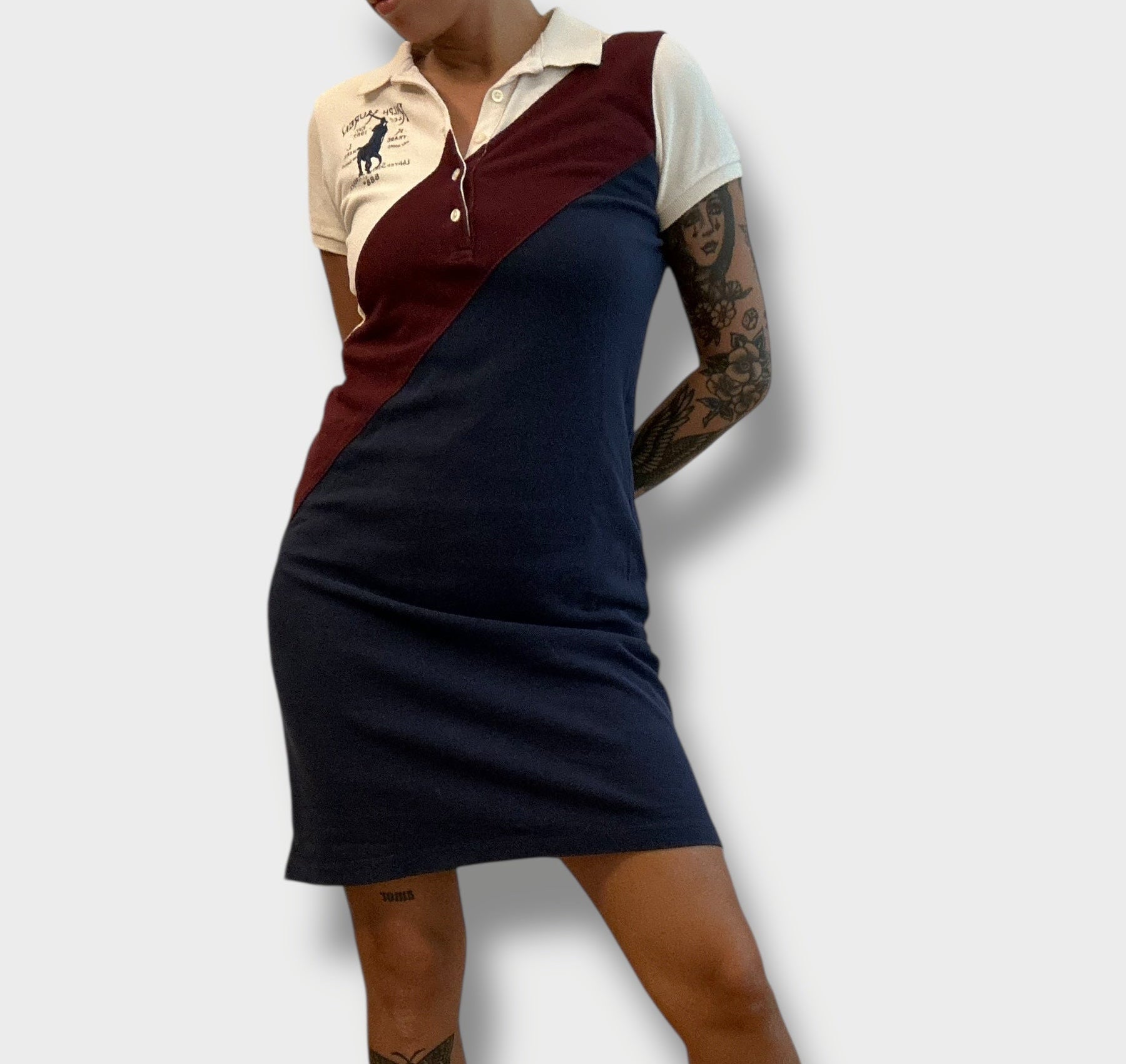 Ralph Lauren Tricolor Dress (S)