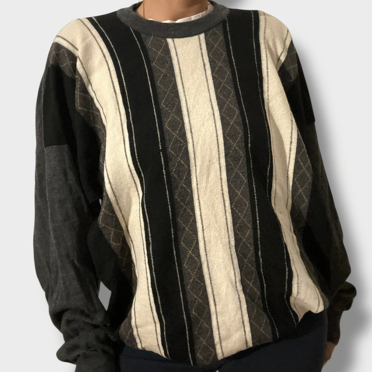 Vintage Coogi Style Strickpullover (XL)