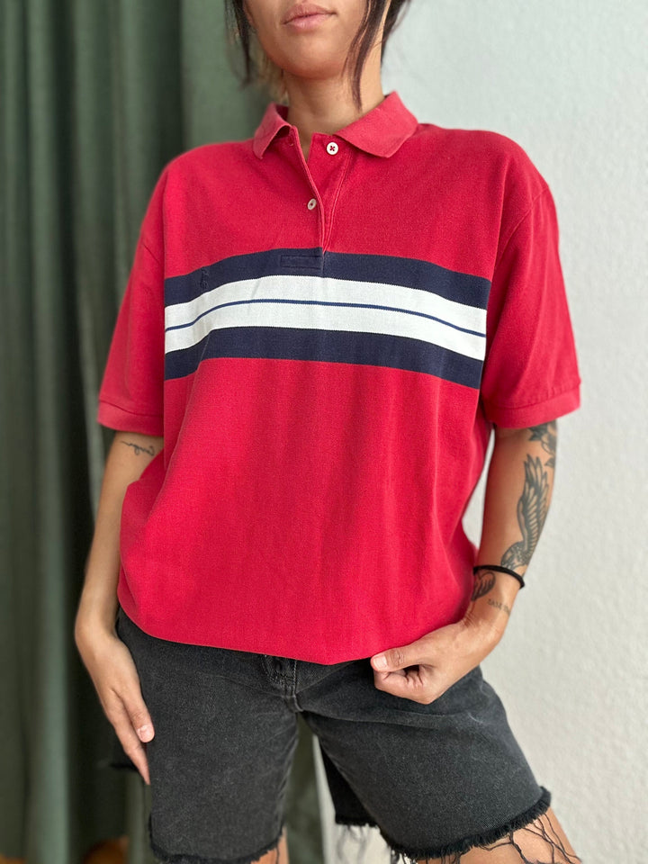 Ralph Lauren Stripes Polo (L)