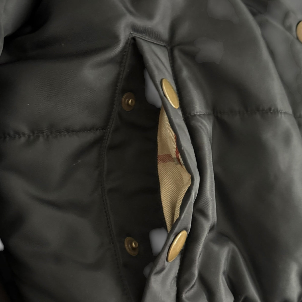 Thomas Burberry Bomberjacke Damen M – Schwarz