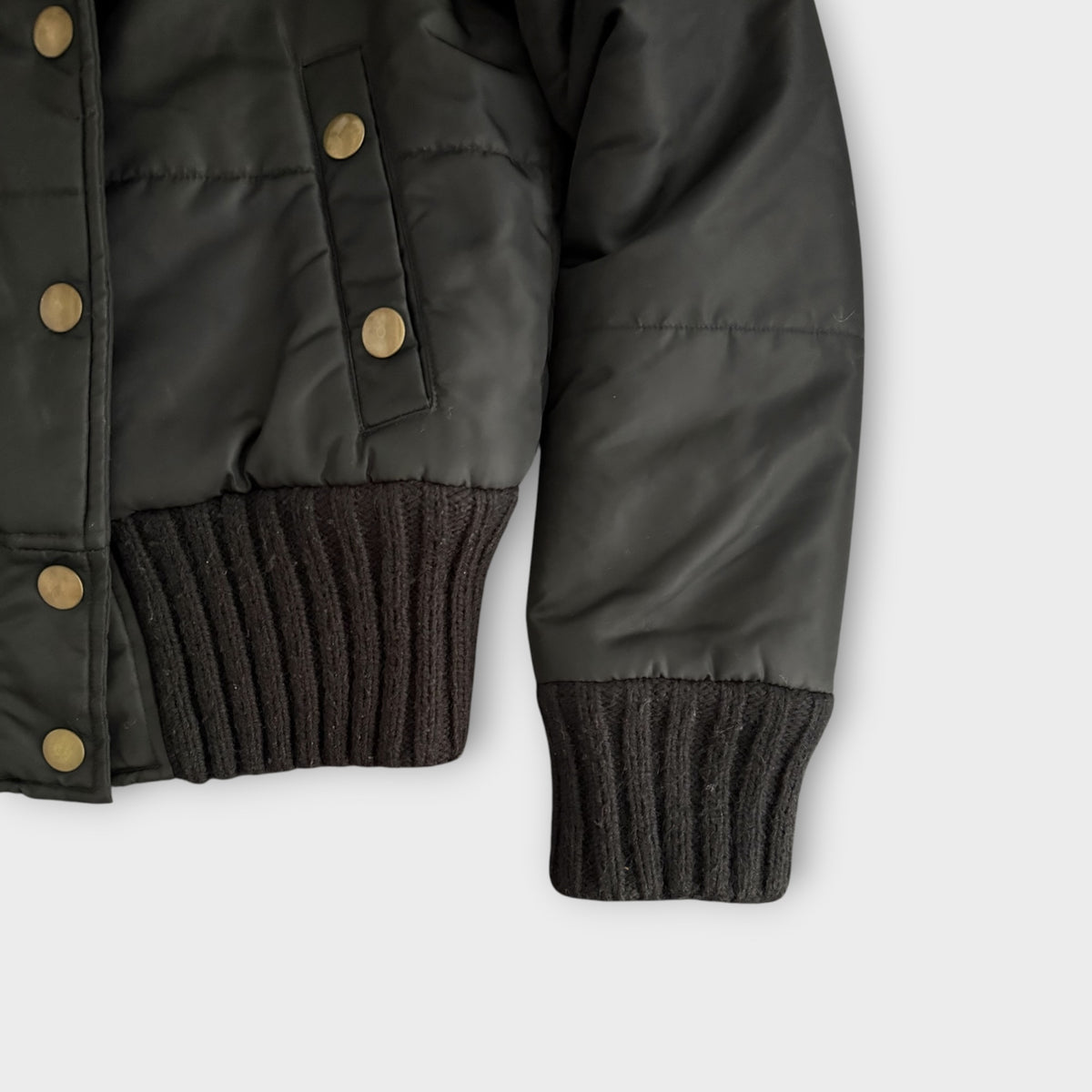Thomas Burberry Bomberjacke Damen M – Schwarz