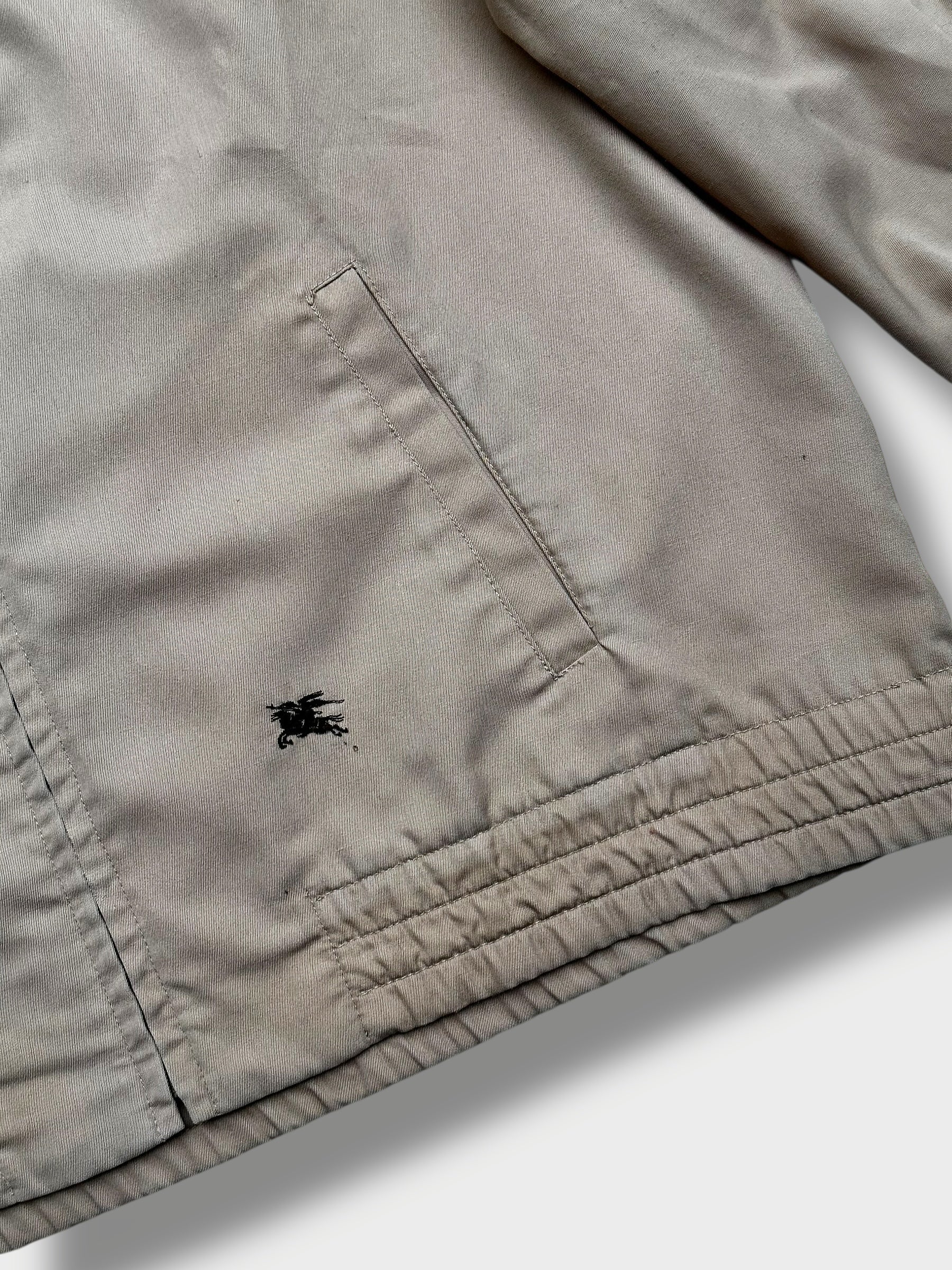 Vintage Burberry’s Harrington Jacket (L) – Beige 90s Classic