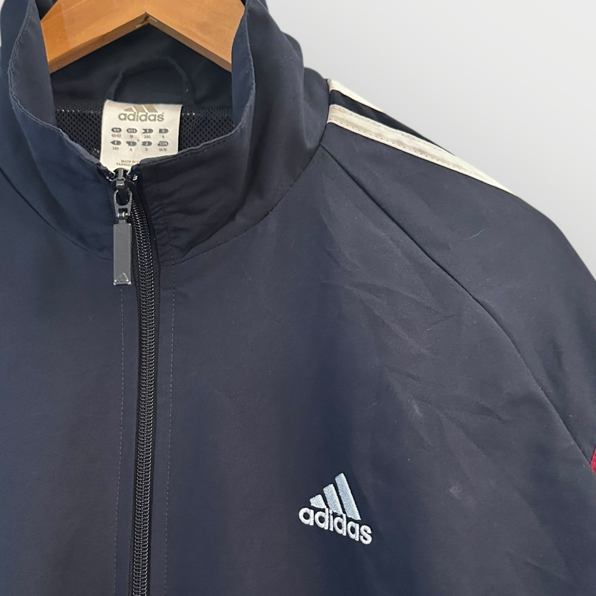 Authentische Adidas Trainingsjacke Vintage 90er Jahre – Retro Streetwear Klassiker Größe M