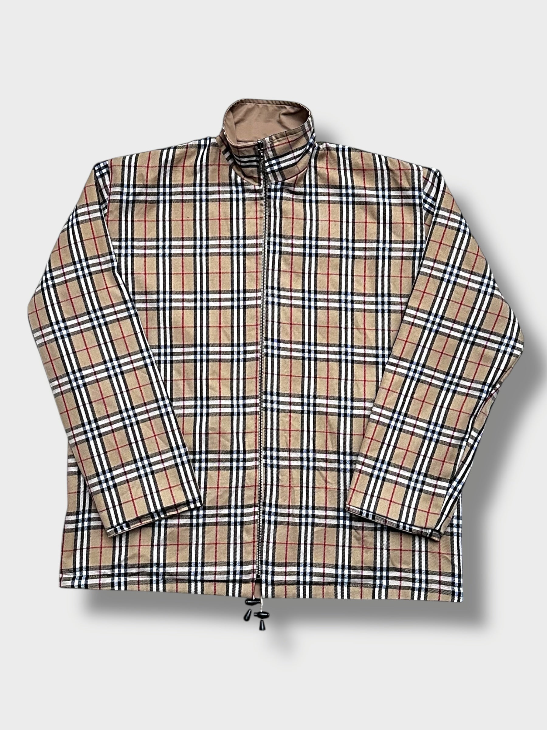 Vintage Burberry Reversible Jacket L – Nova Check 90s| Paul's