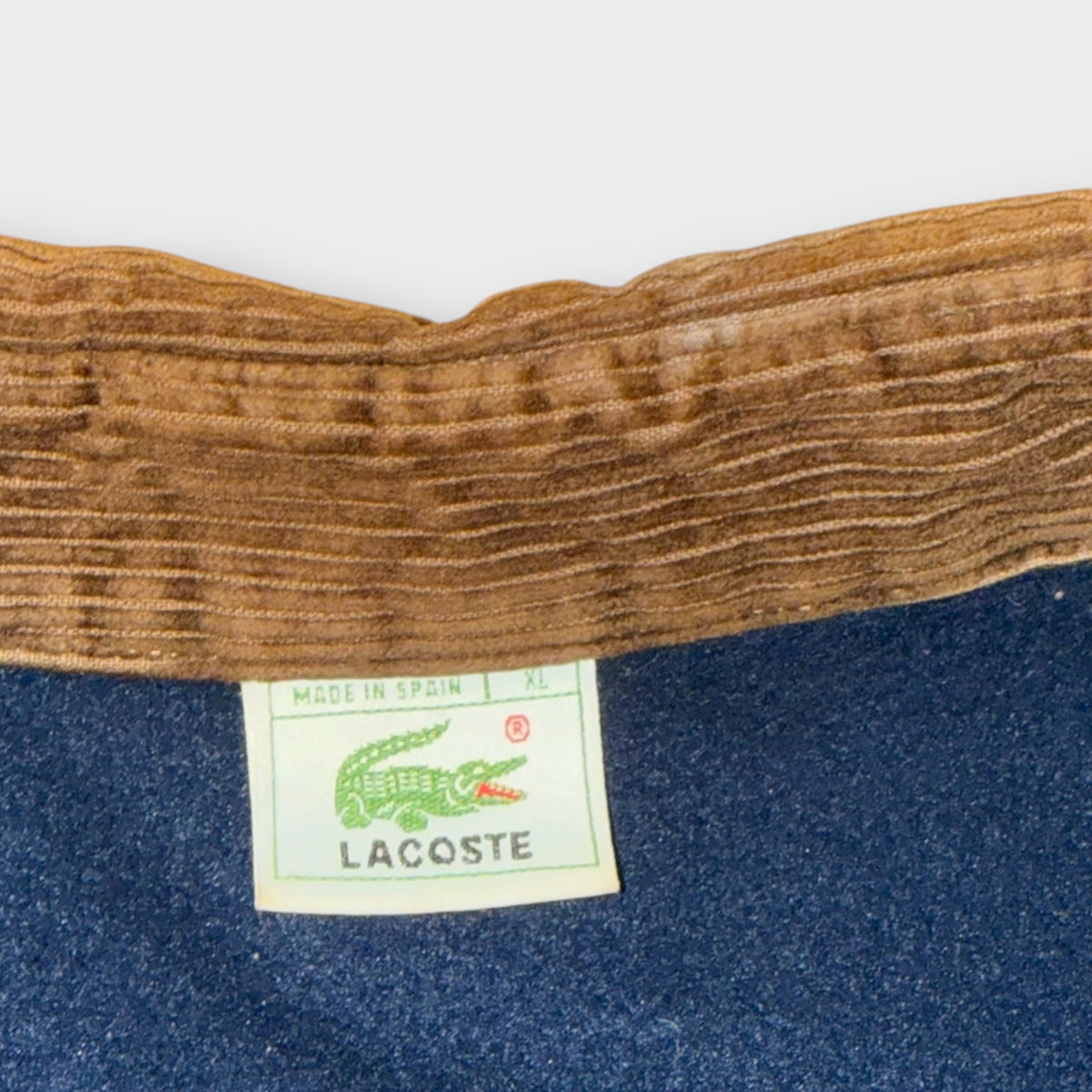 Lacoste Fleecejacke Herren XL – Navy
