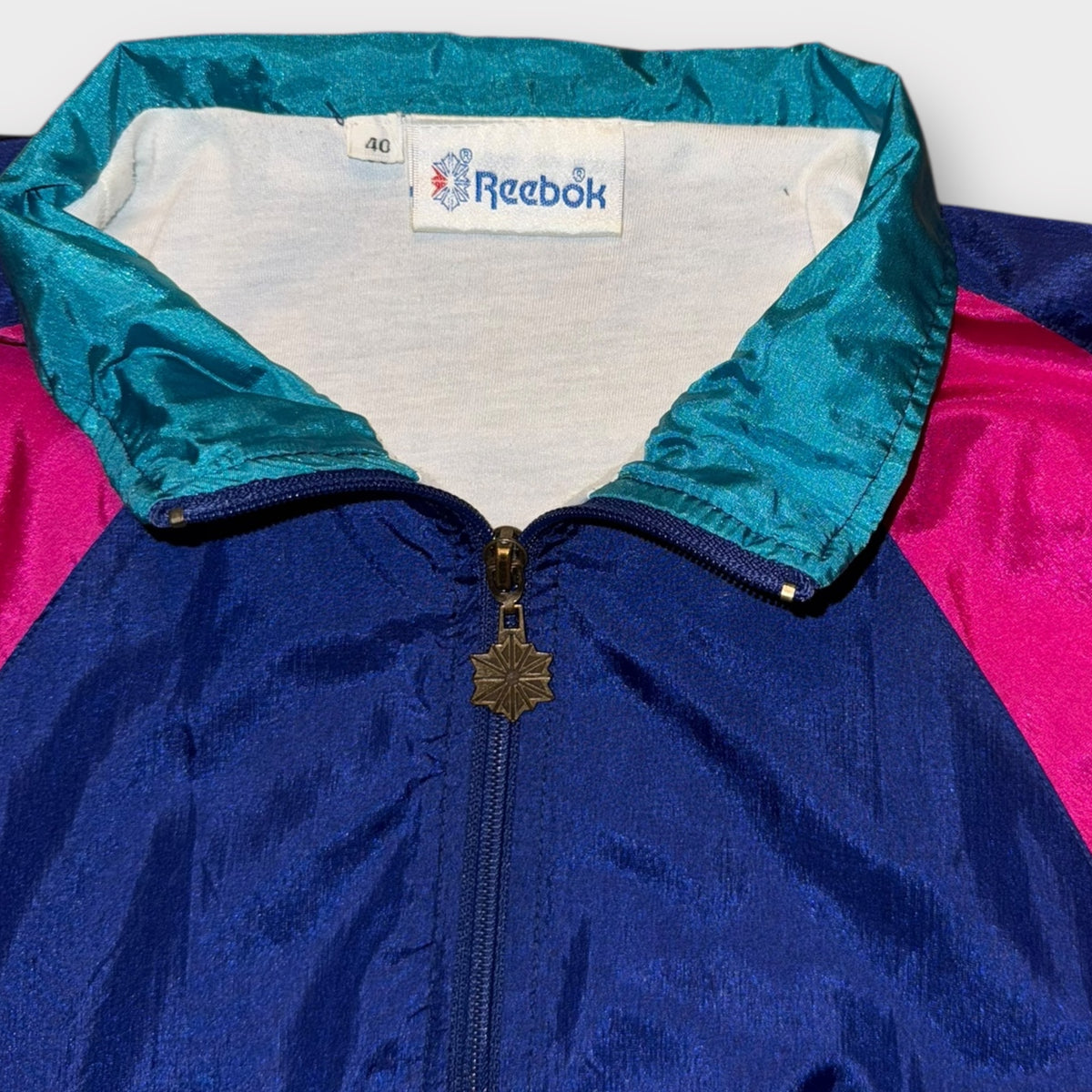 Vintage Reebok Purple Trackjacket (M)