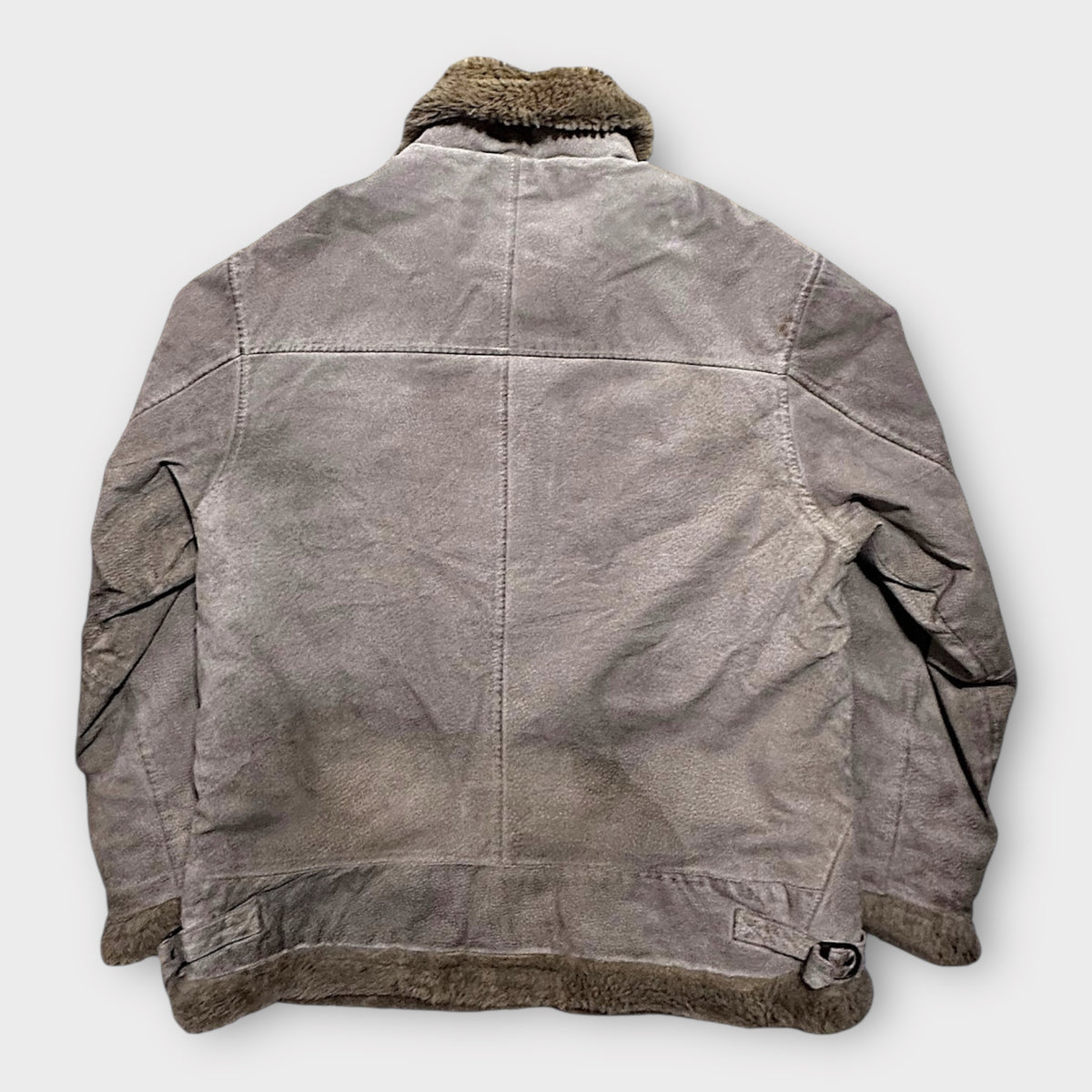 Suede Lederjacke (L)