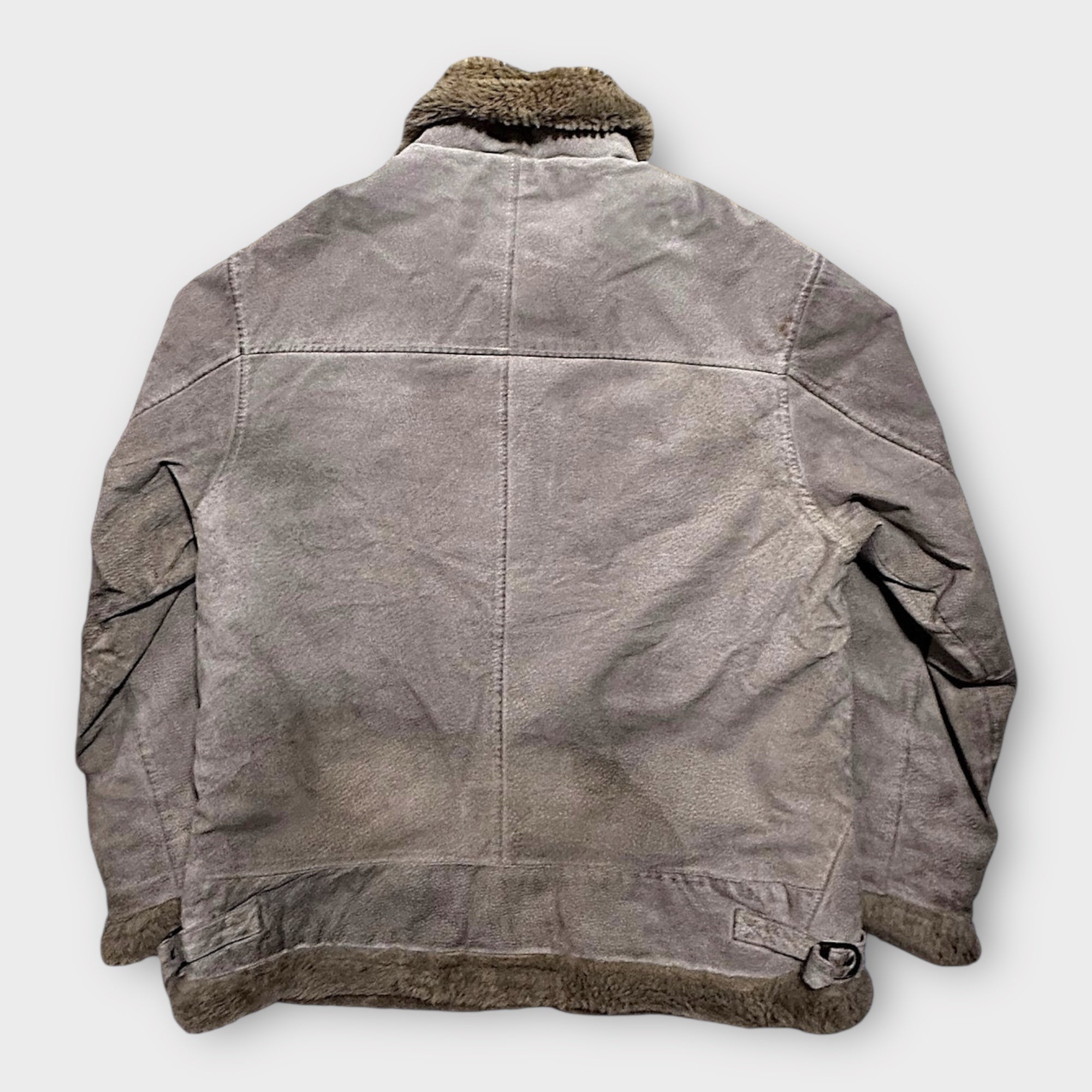 Suede Lederjacke (L)