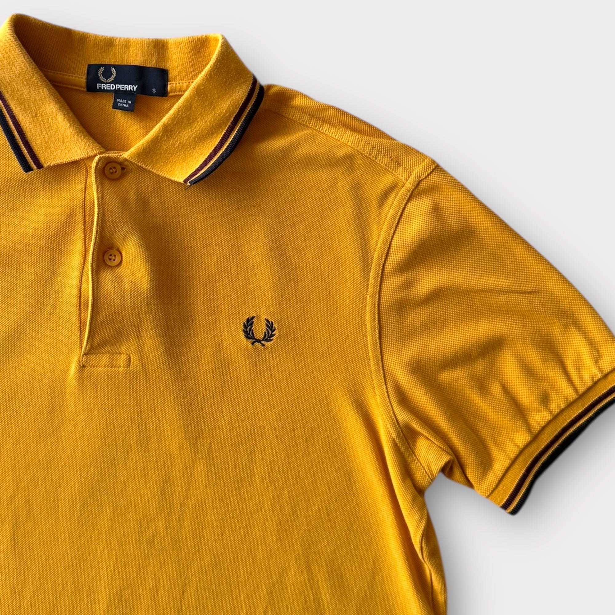 Fred Perry Polo - Senfgelb (S)