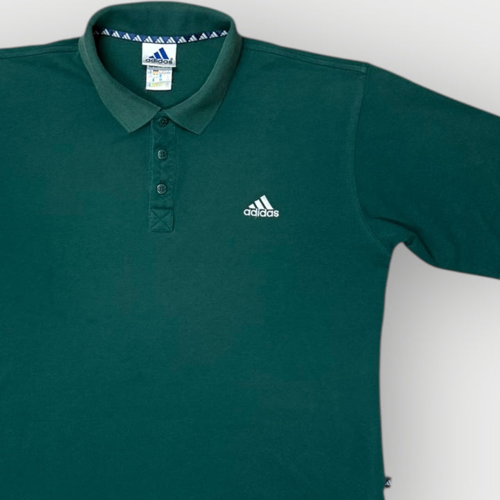 Adidas Vintage Polo Grün 1999 getragen – Paul’s Boutique Zürich