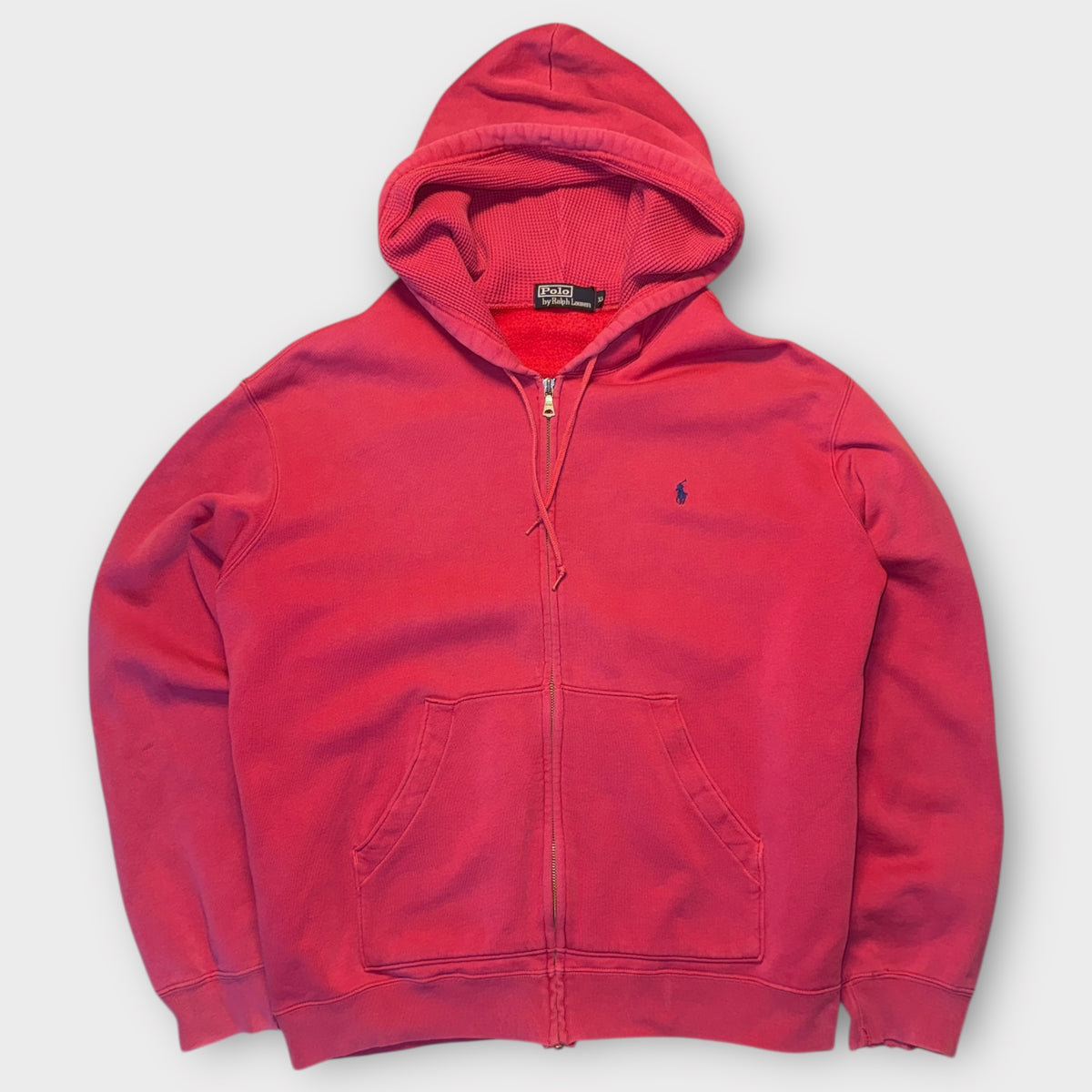 Polo Ralph Lauren Full-Zip Hoodie Coral Red (XL)