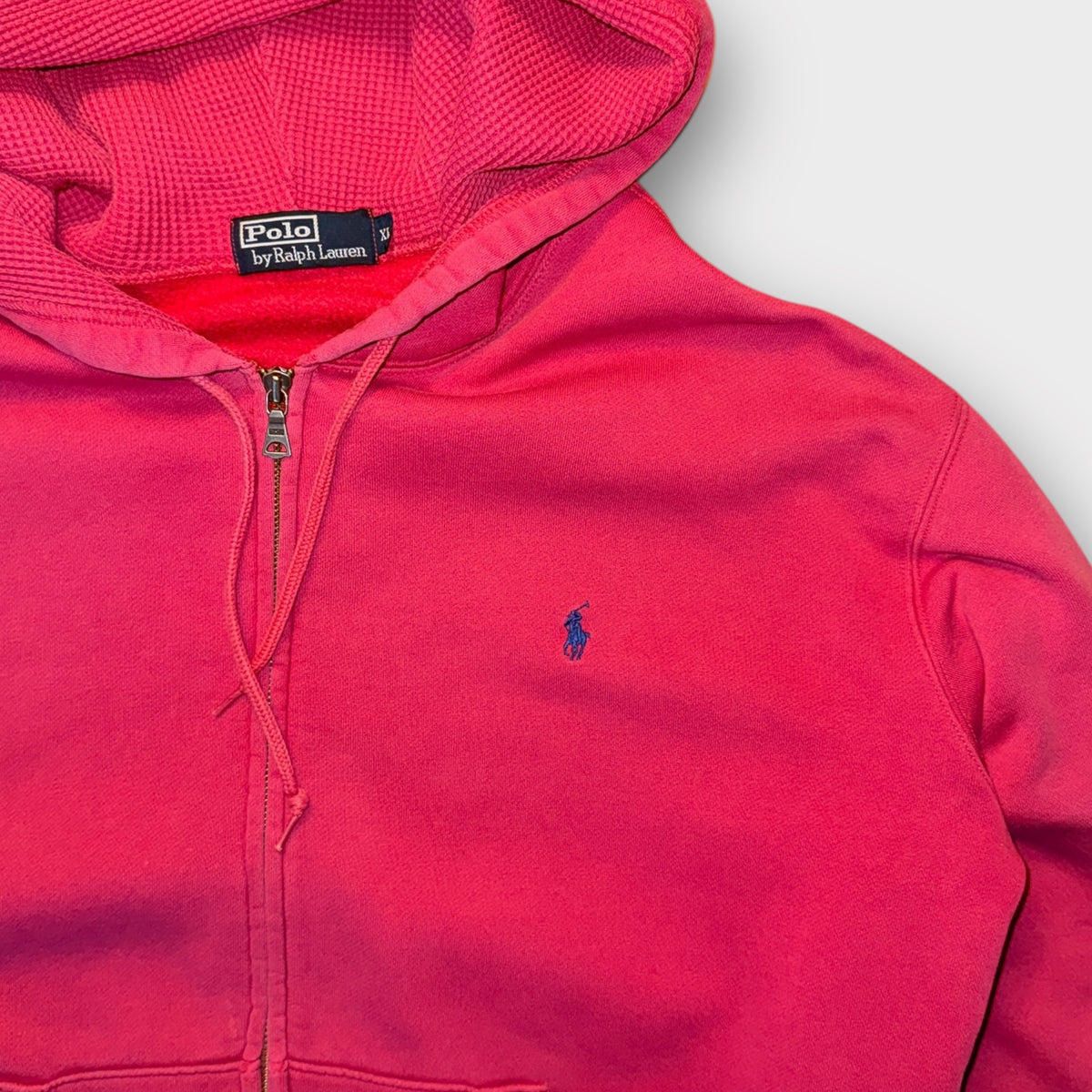 Polo Ralph Lauren Full-Zip Hoodie Coral Red (XL)