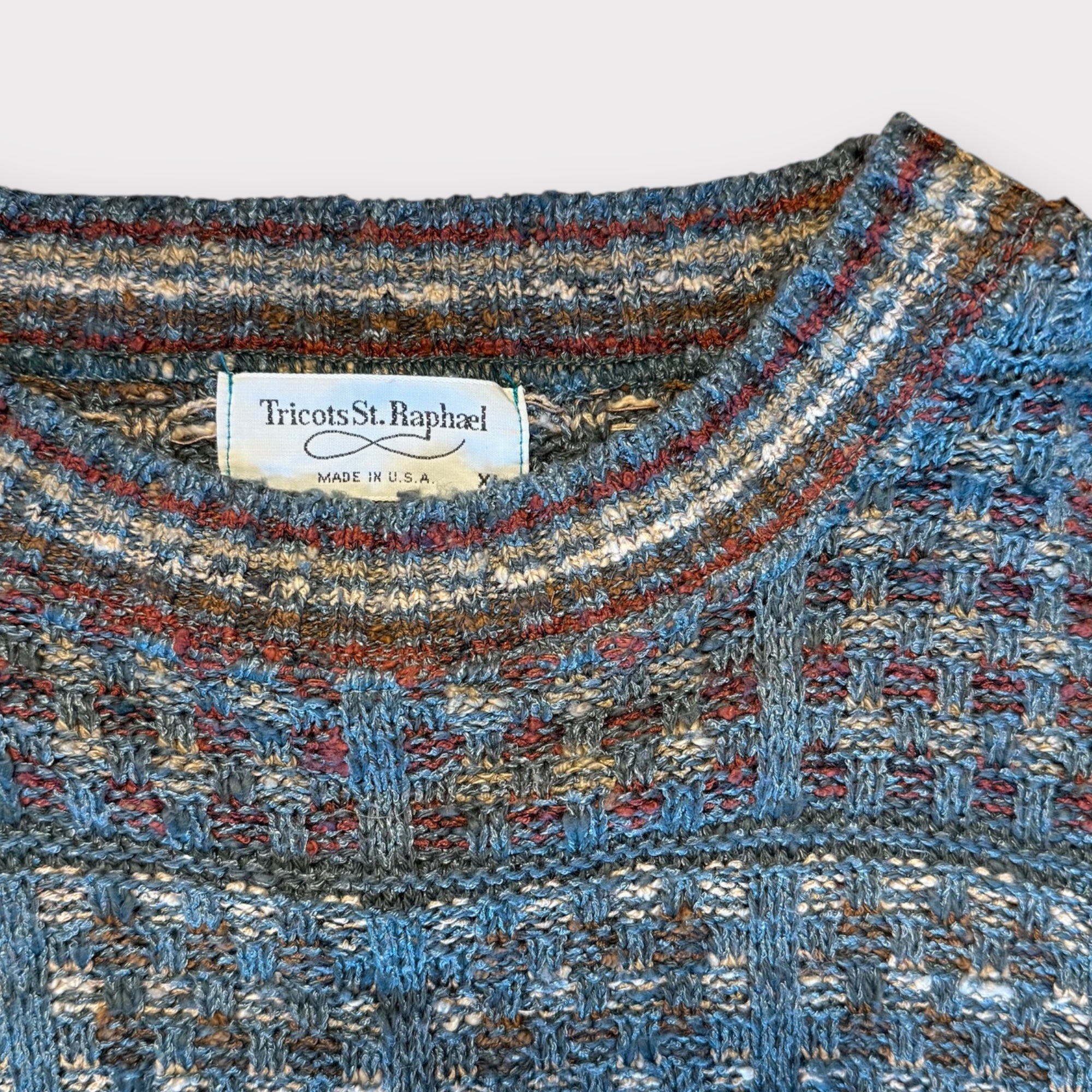 Vintage Tricots St. Raphael Strickpullover (XL)