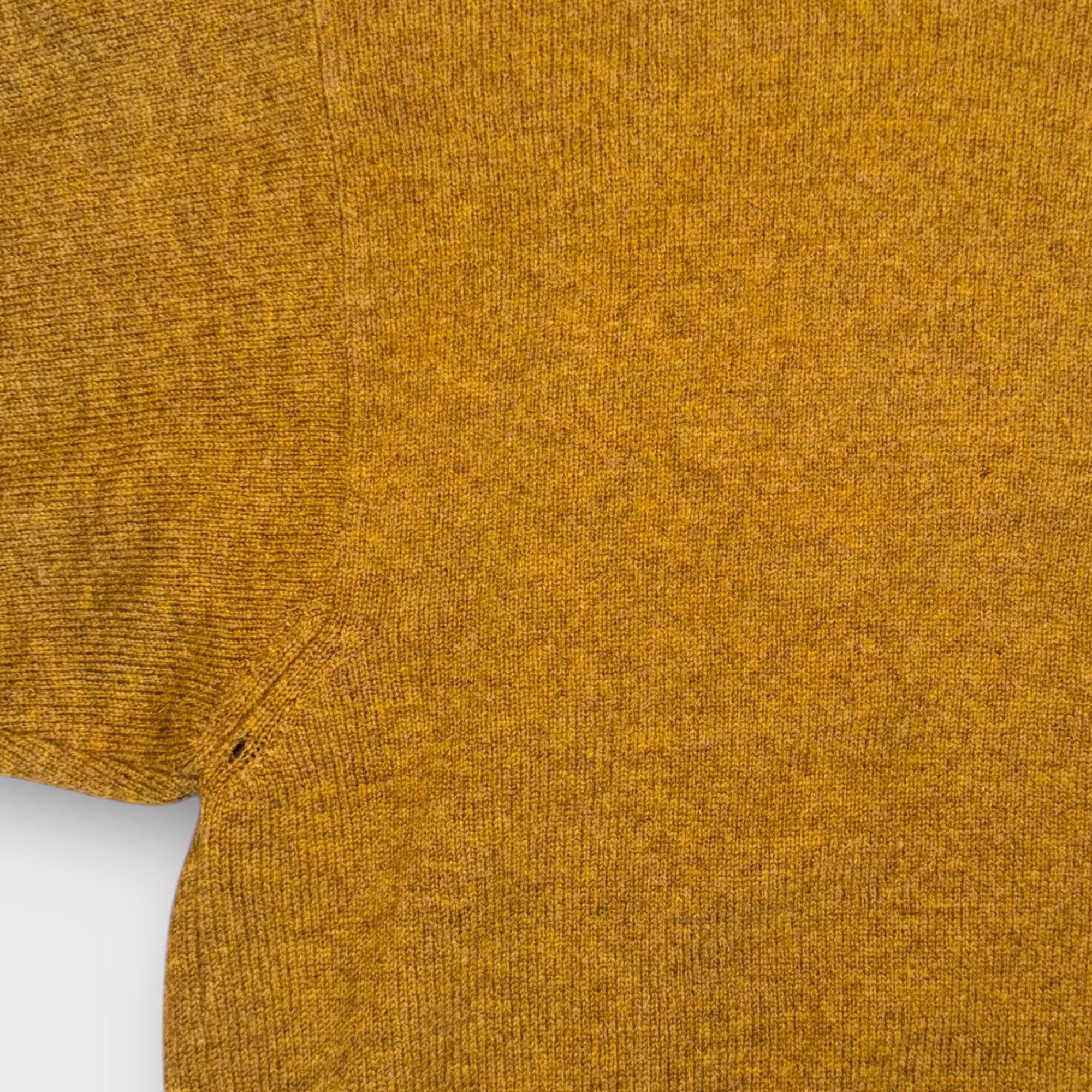 Vintage Burberry Strickpullover – Senf/Ocker - (M)