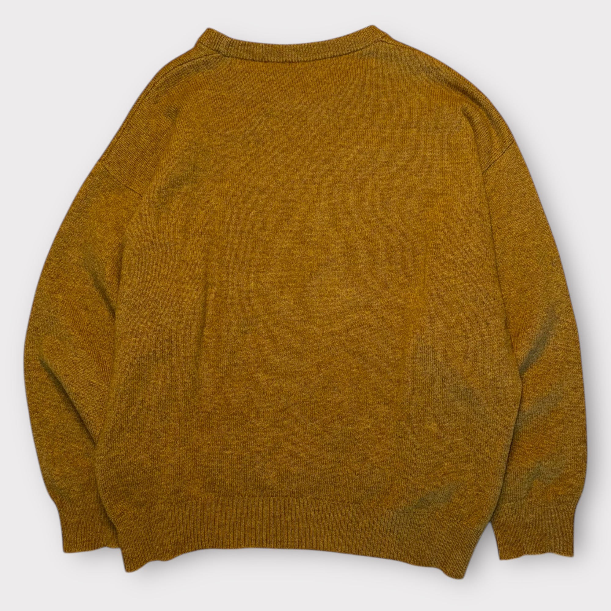 Vintage Burberry Strickpullover – Senf/Ocker - (M)