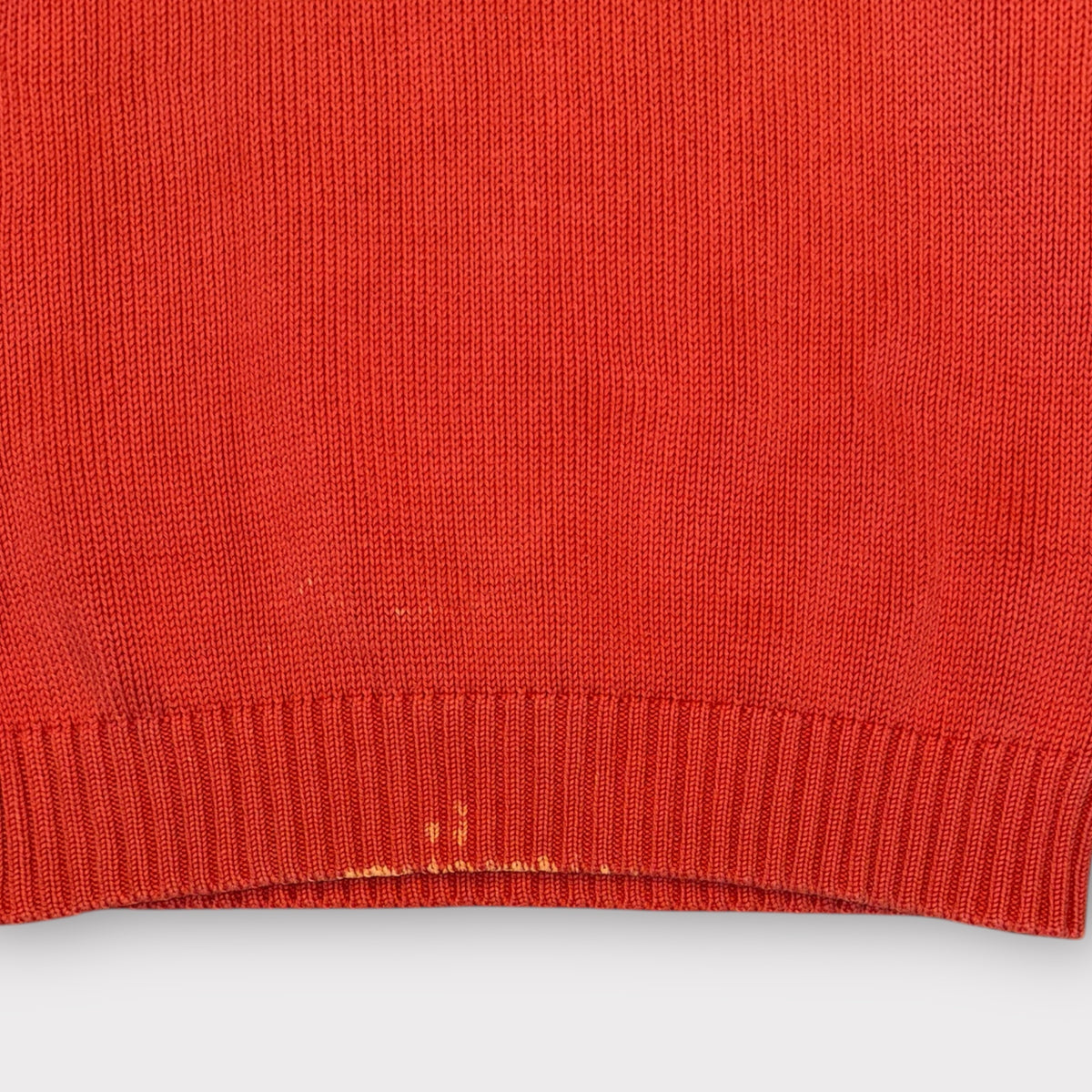Vintage Burberry Rollkragenpullover - Rot/Orange (S)