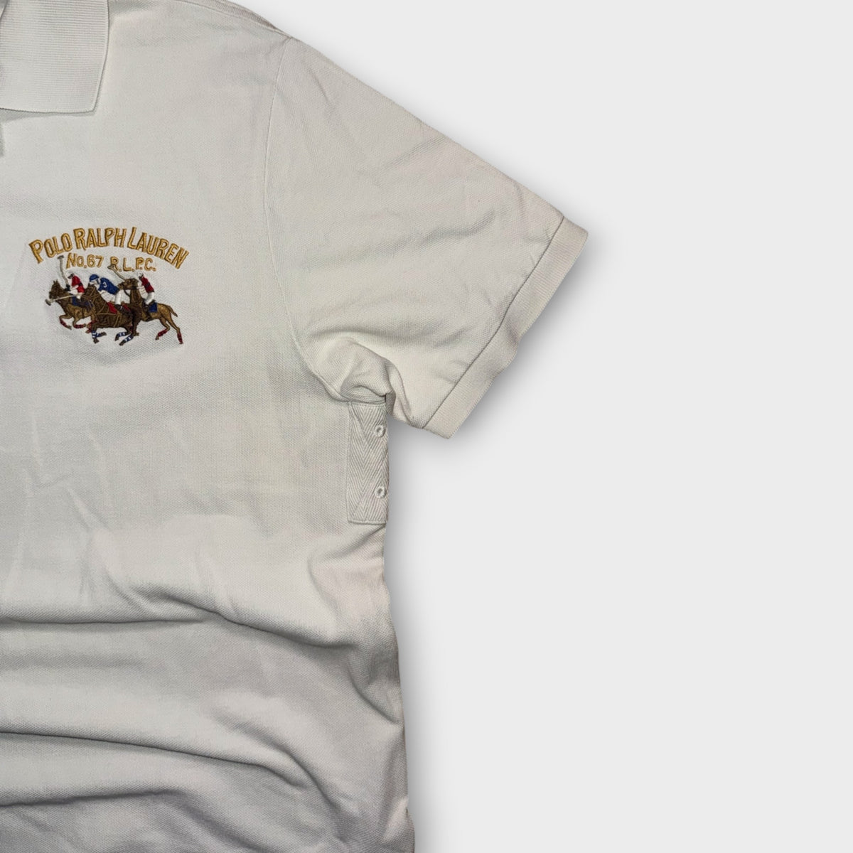 Ralph Lauren Poloshirt Herren L – Weiss