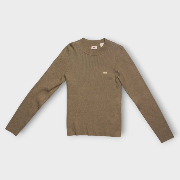 Levi's Strickpullover Damen S – Braun