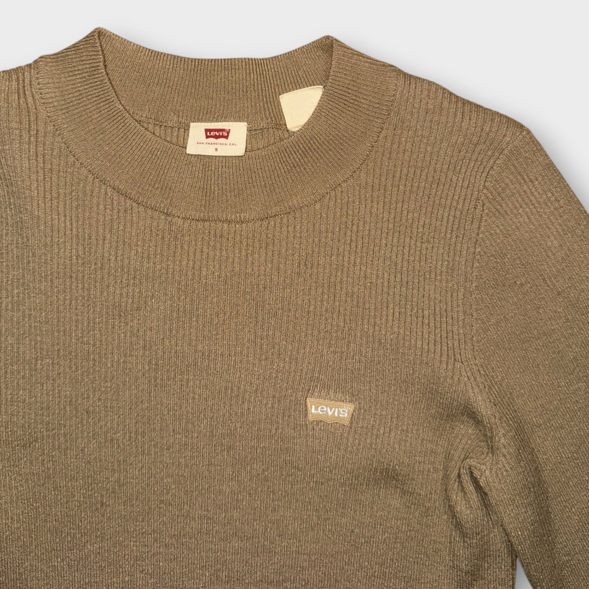 Levi's Strickpullover Damen S – Braun