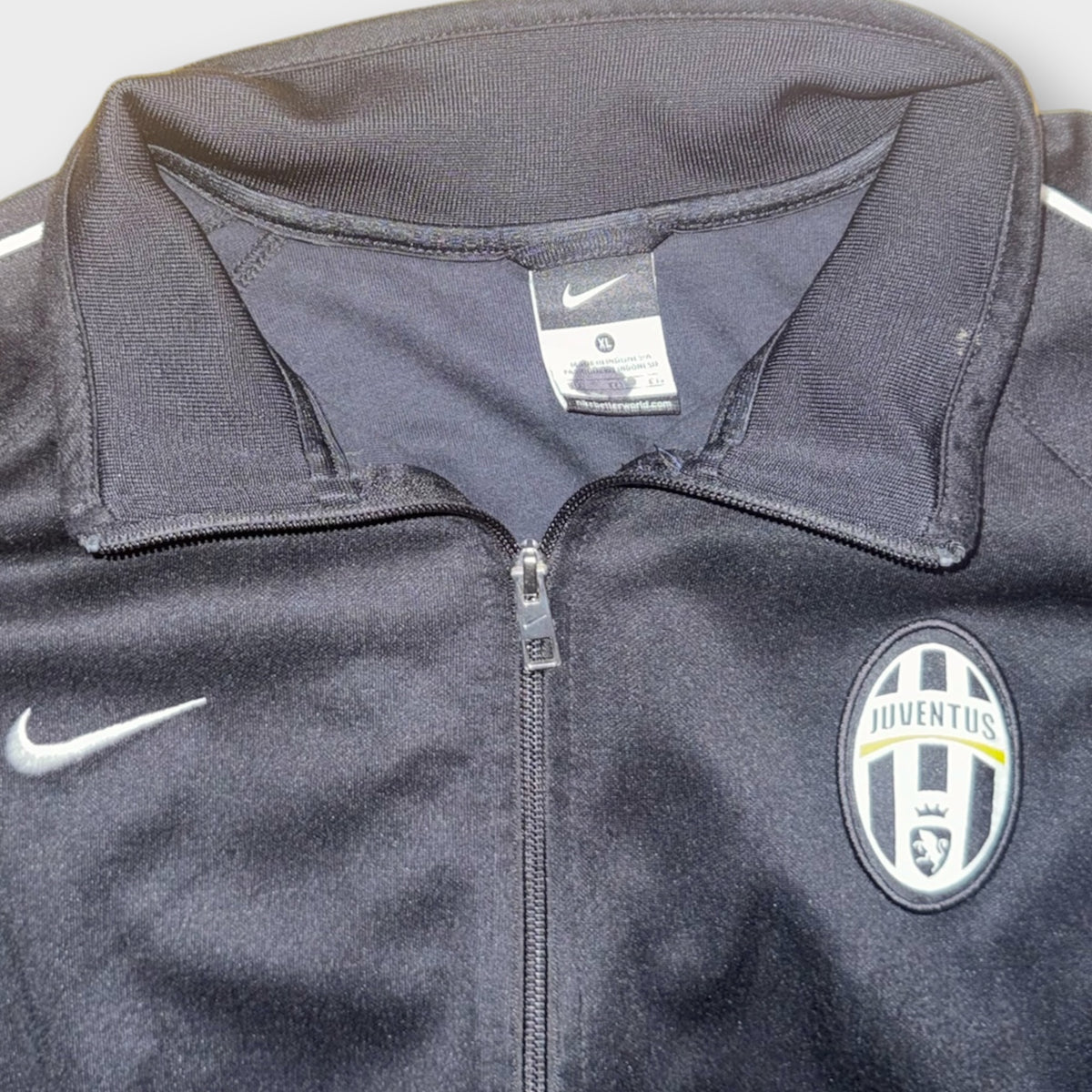 Nike Juventus Zip-Jacke Herren XL – Schwarz
