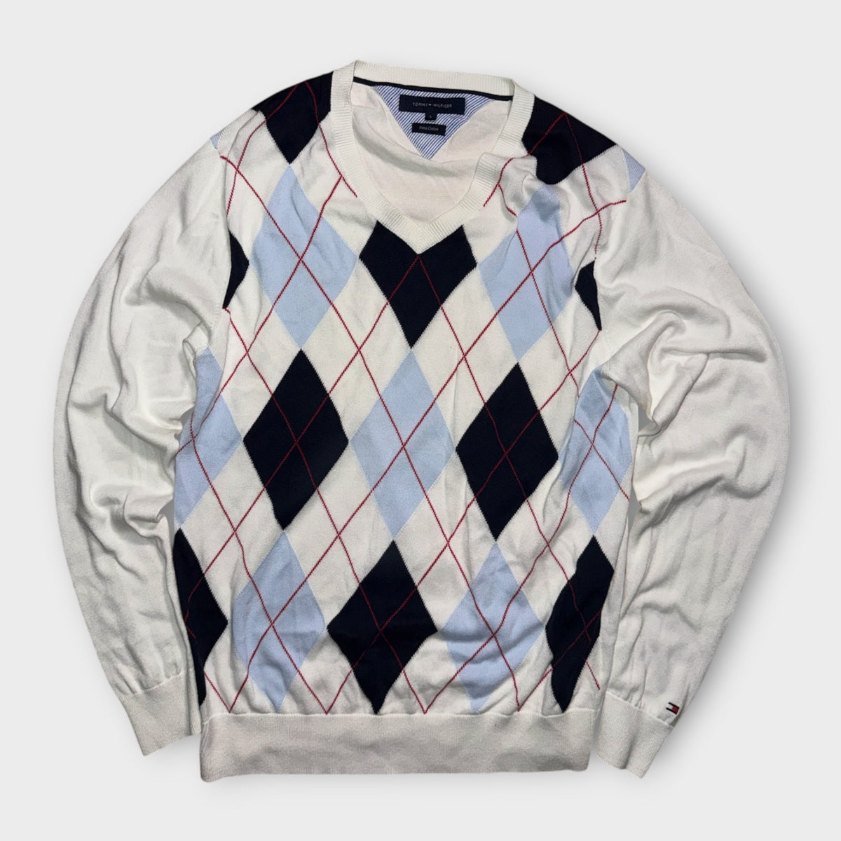 Tommy Hilfiger Pullover Herren L – Argyle
