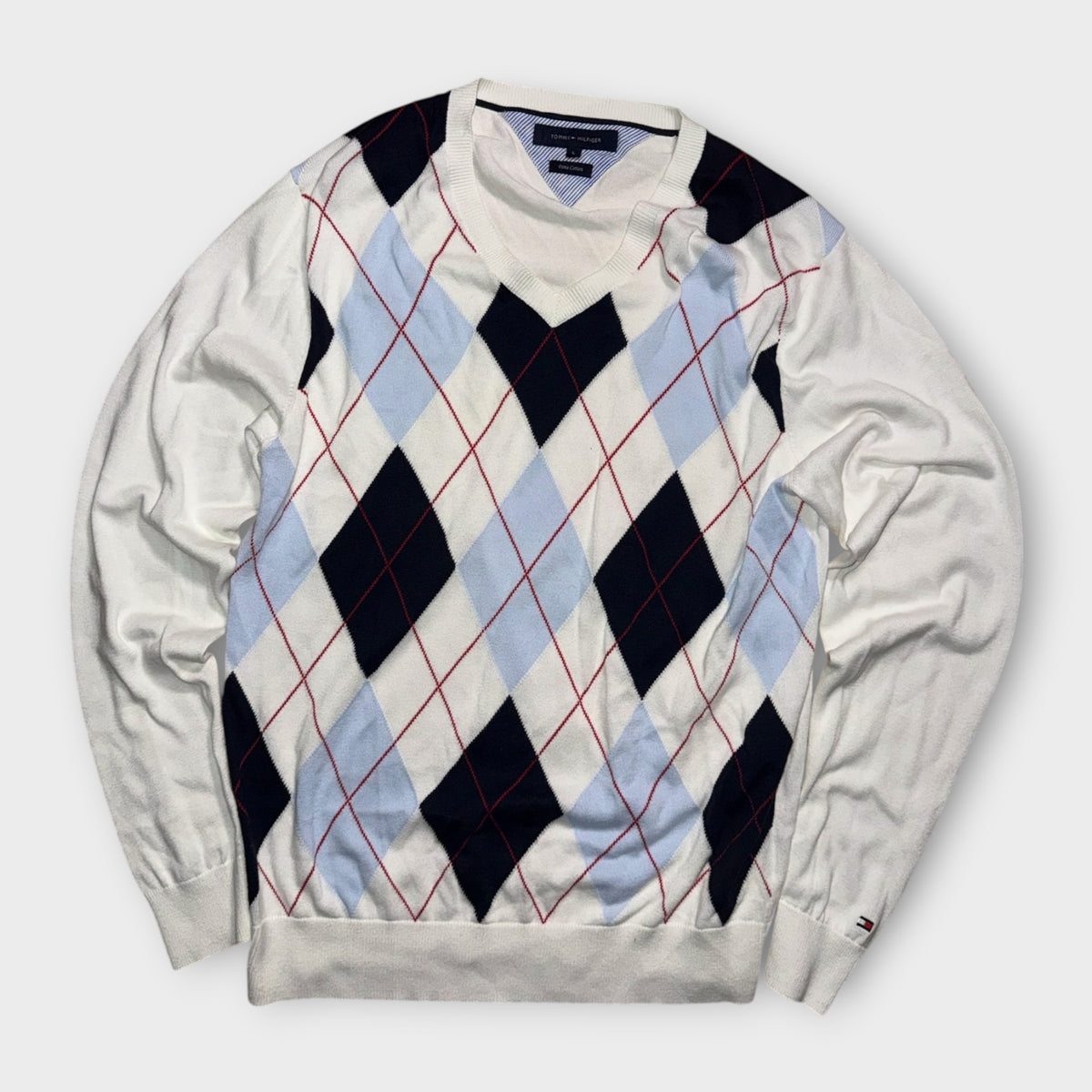 Tommy Hilfiger Pullover Herren L – Argyle