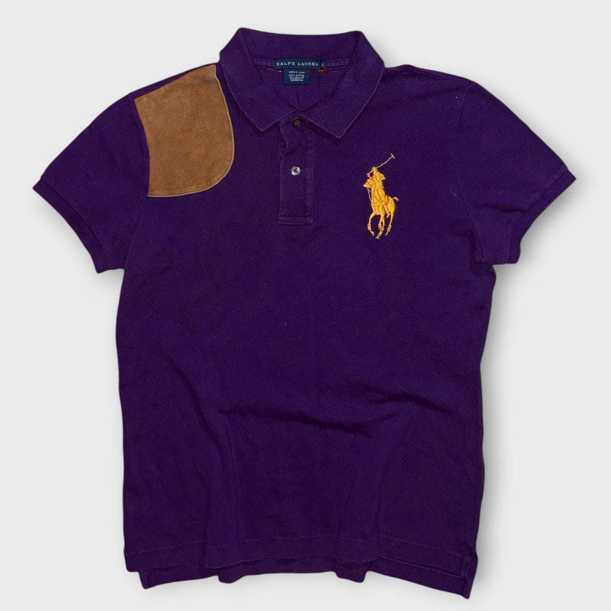 Ralph Lauren Poloshirt Damen L – Violett