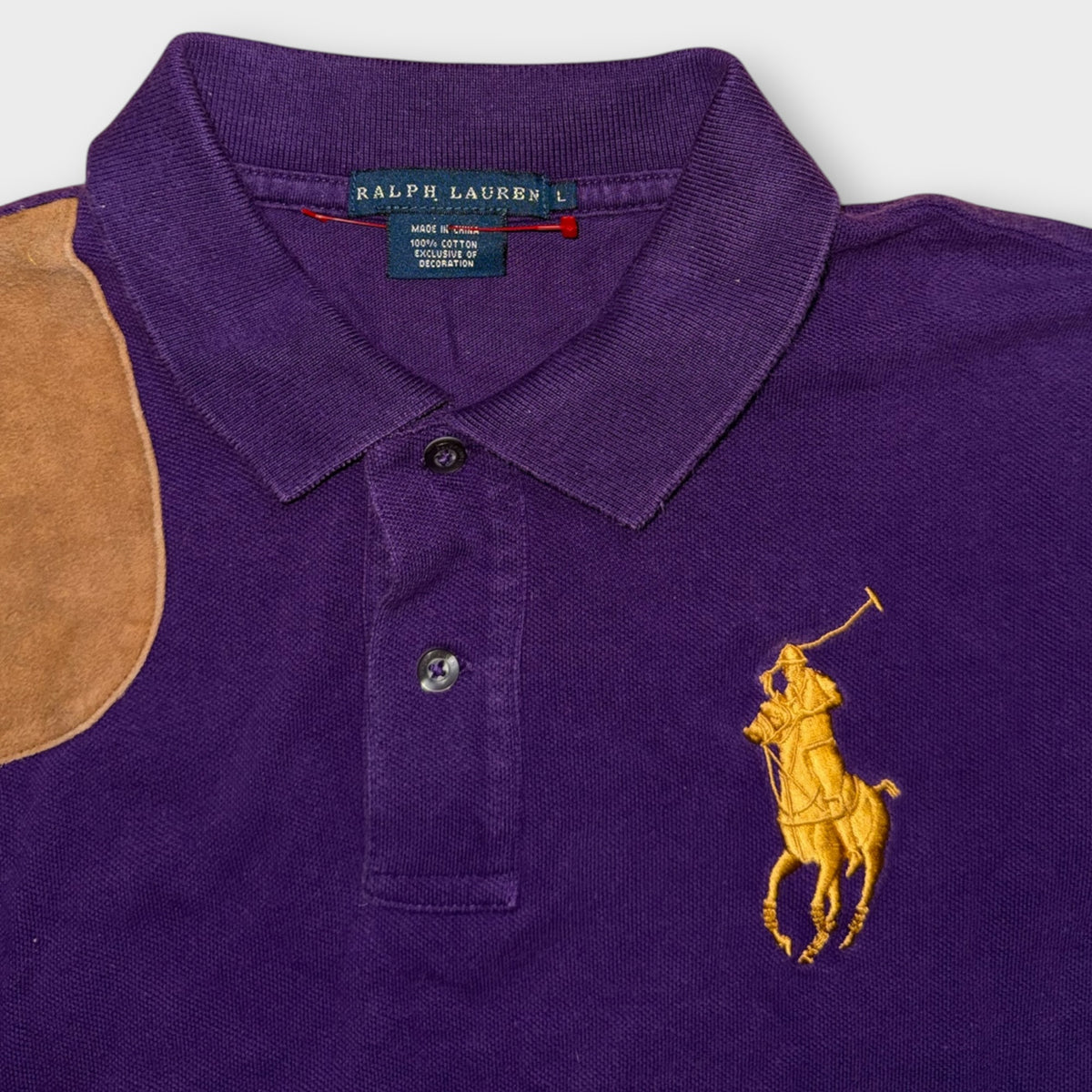 Ralph Lauren Poloshirt Damen L – Violett