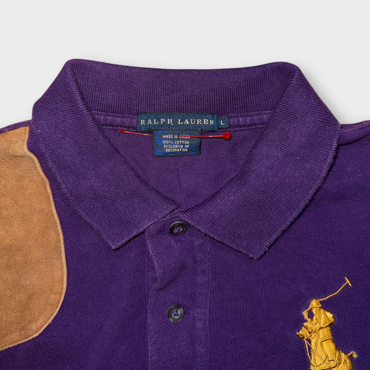 Ralph Lauren Poloshirt Damen L – Violett