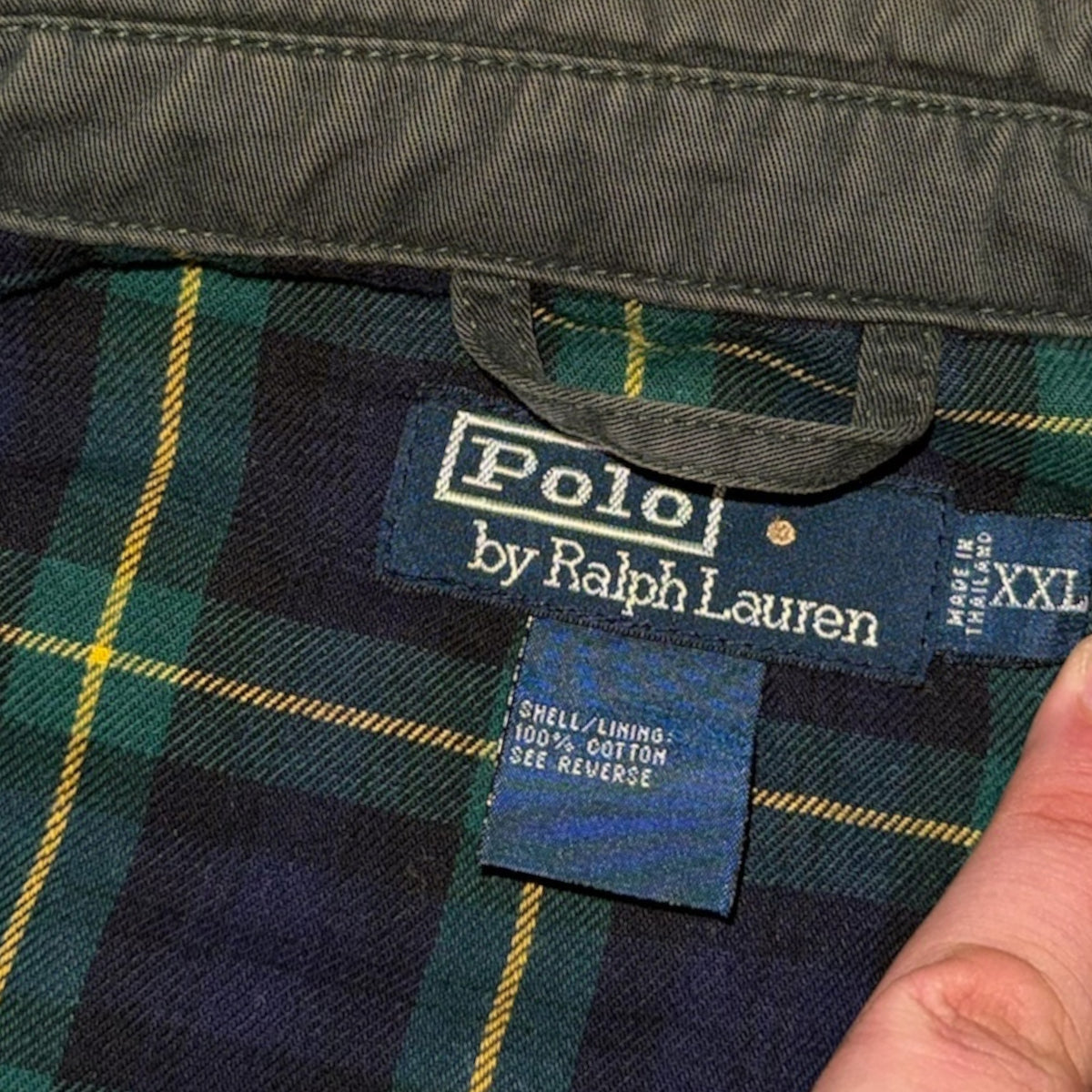 Polo Ralph Lauren Bomberjacke Herren XXL – Dunkelgrün