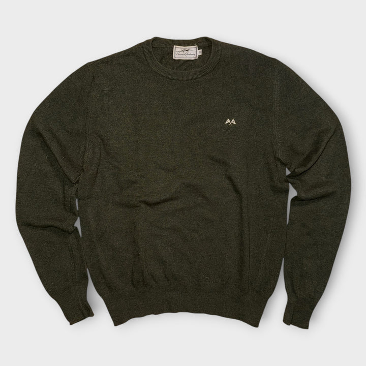 Thomas Burberry Pullover Damen M – Grün