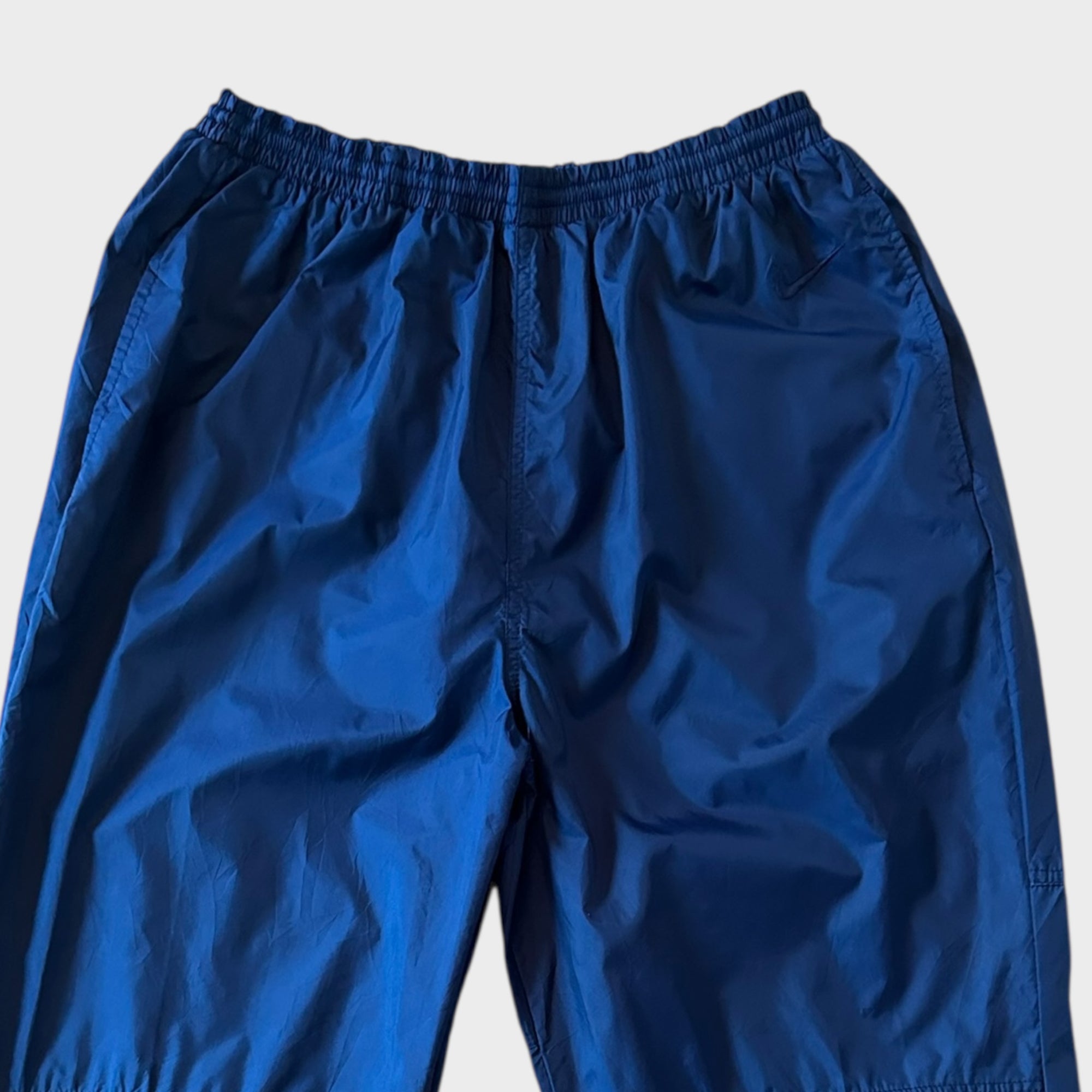 Nike blaue Sportshorts mit Reissverschlüssen (L)