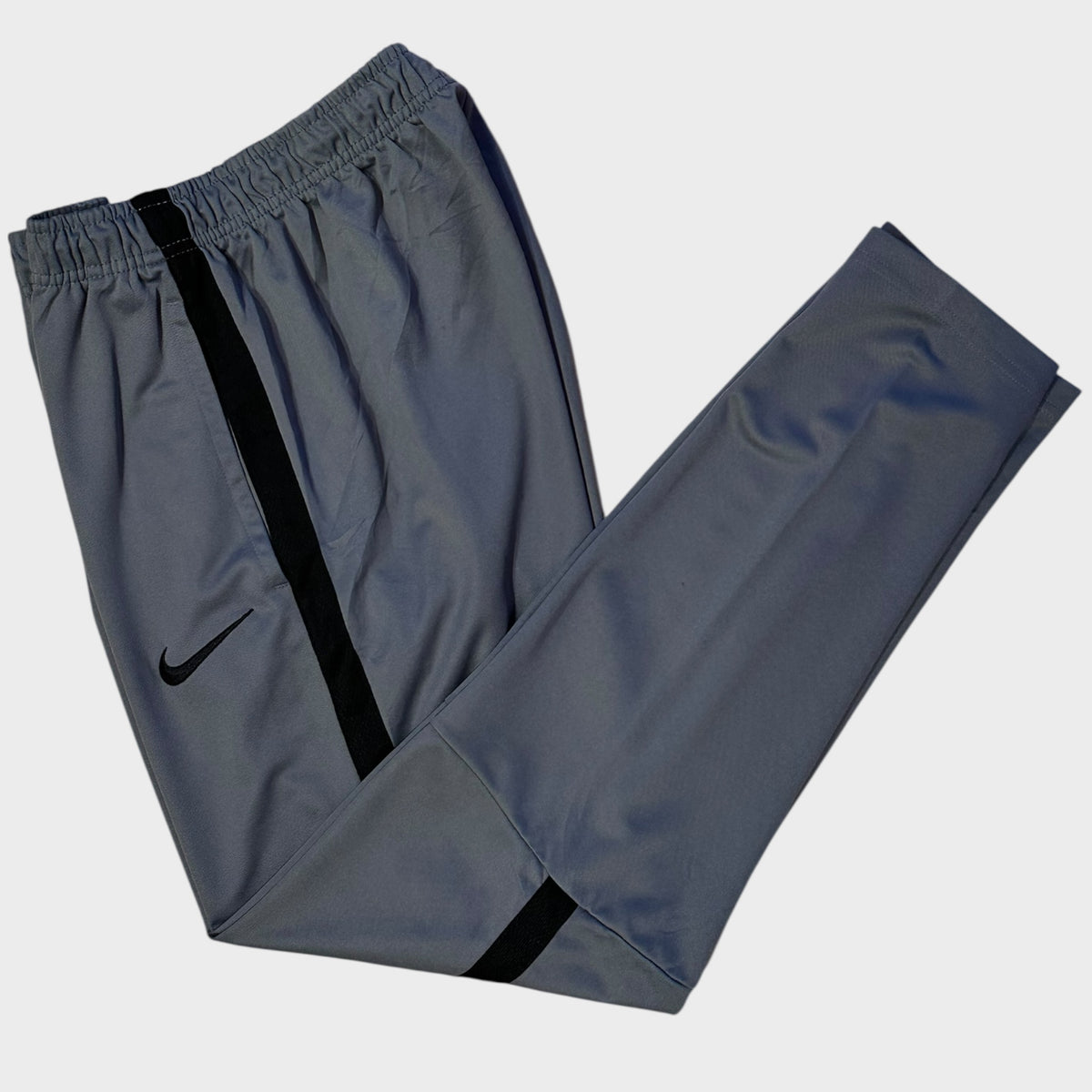 Graue Nike Sporthose mit Streifen (S)