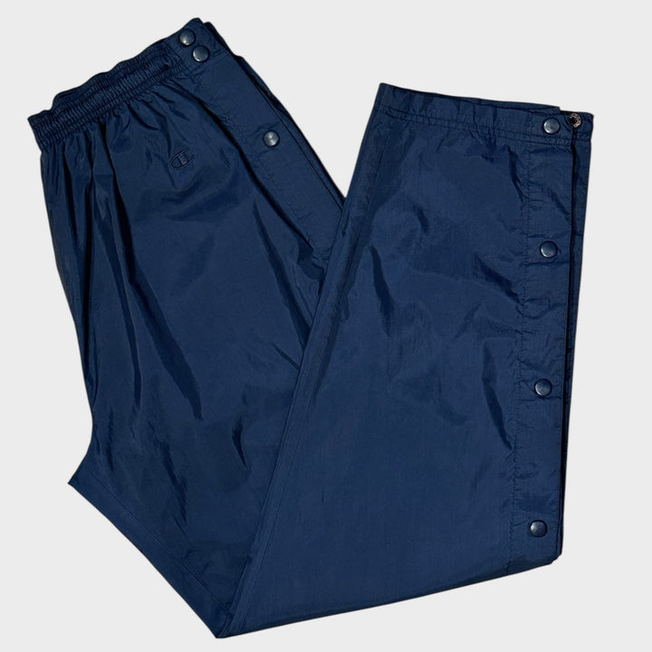 Navy Champion Trainingshose mit Druckknöpfen (M)