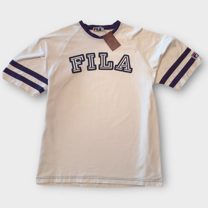 Fila T-Shirt weiss mit Logo (XL)