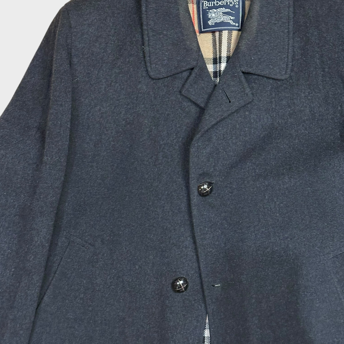 Vintage Burberry Wollmantel (L)