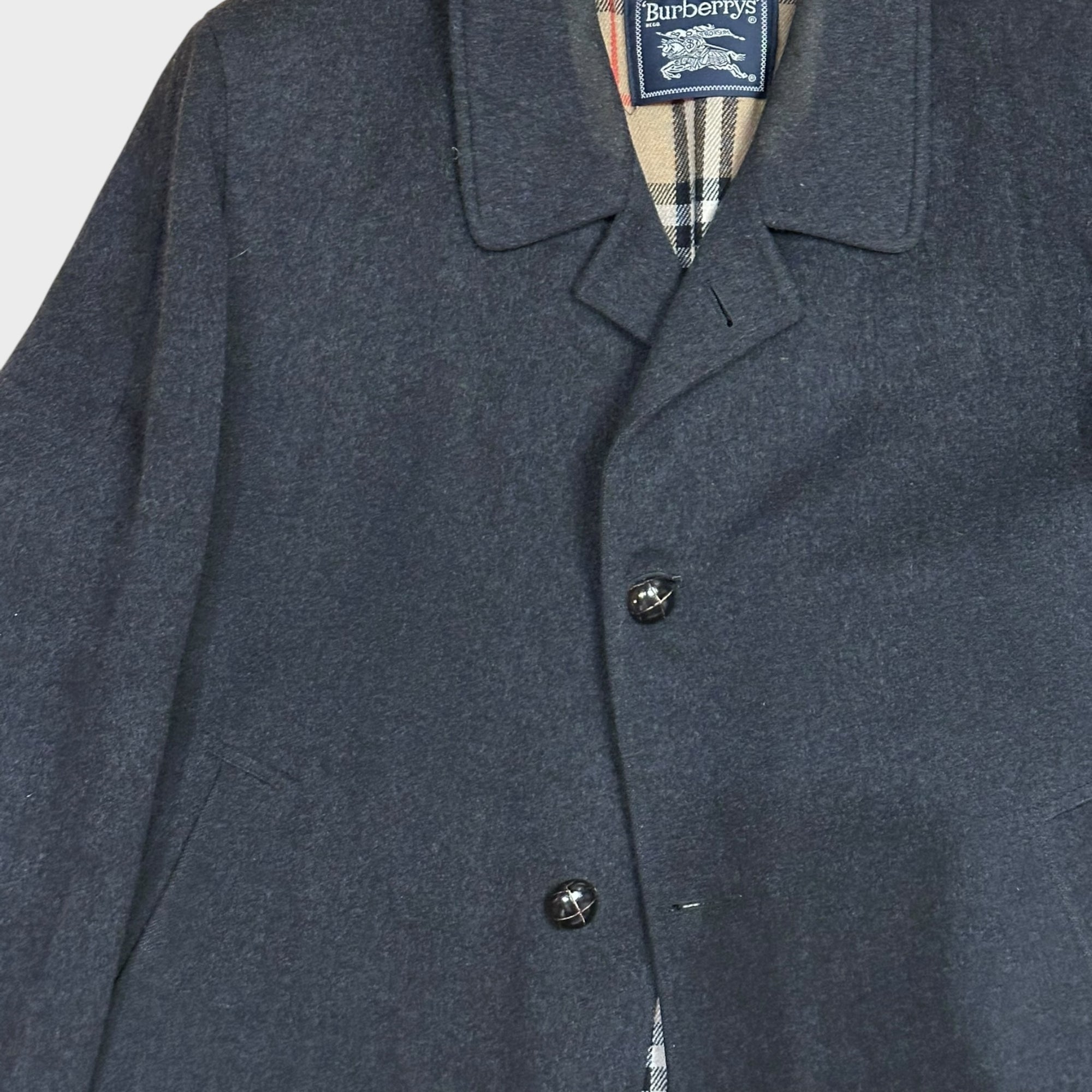 Vintage Burberry Wollmantel (L)