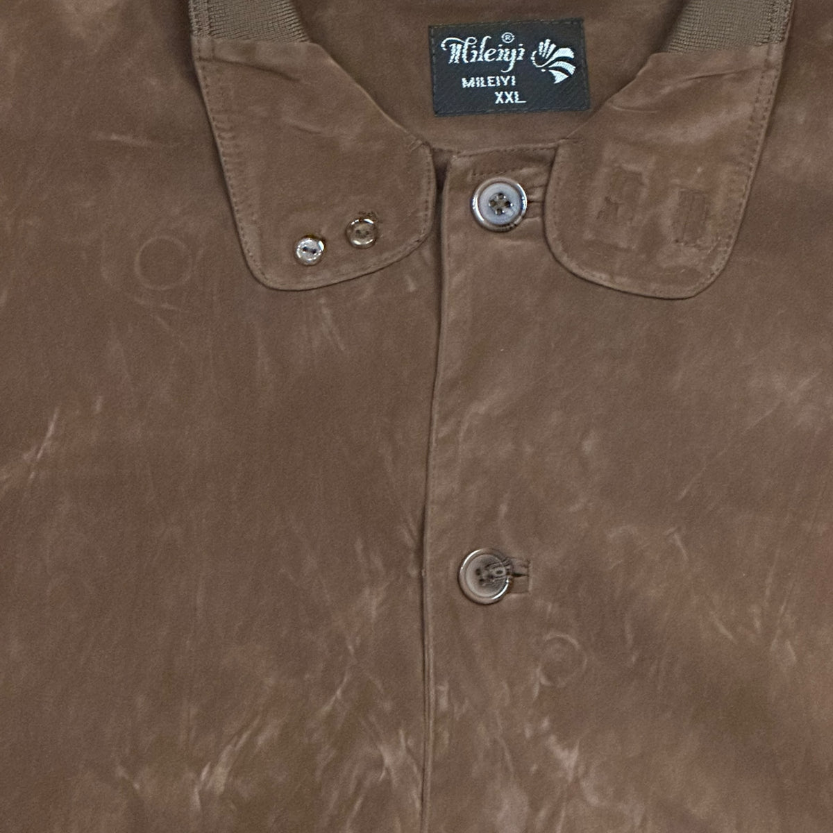 Braune Vintage Übergangsjacke (XXL)