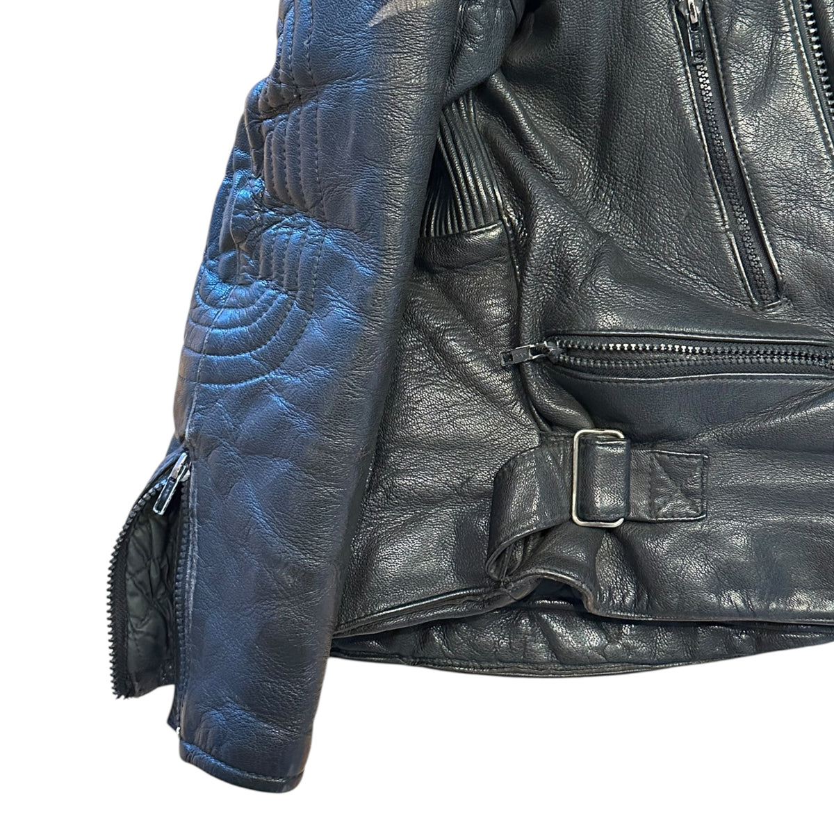 Kawasaki Leder Motorradjacke (L)