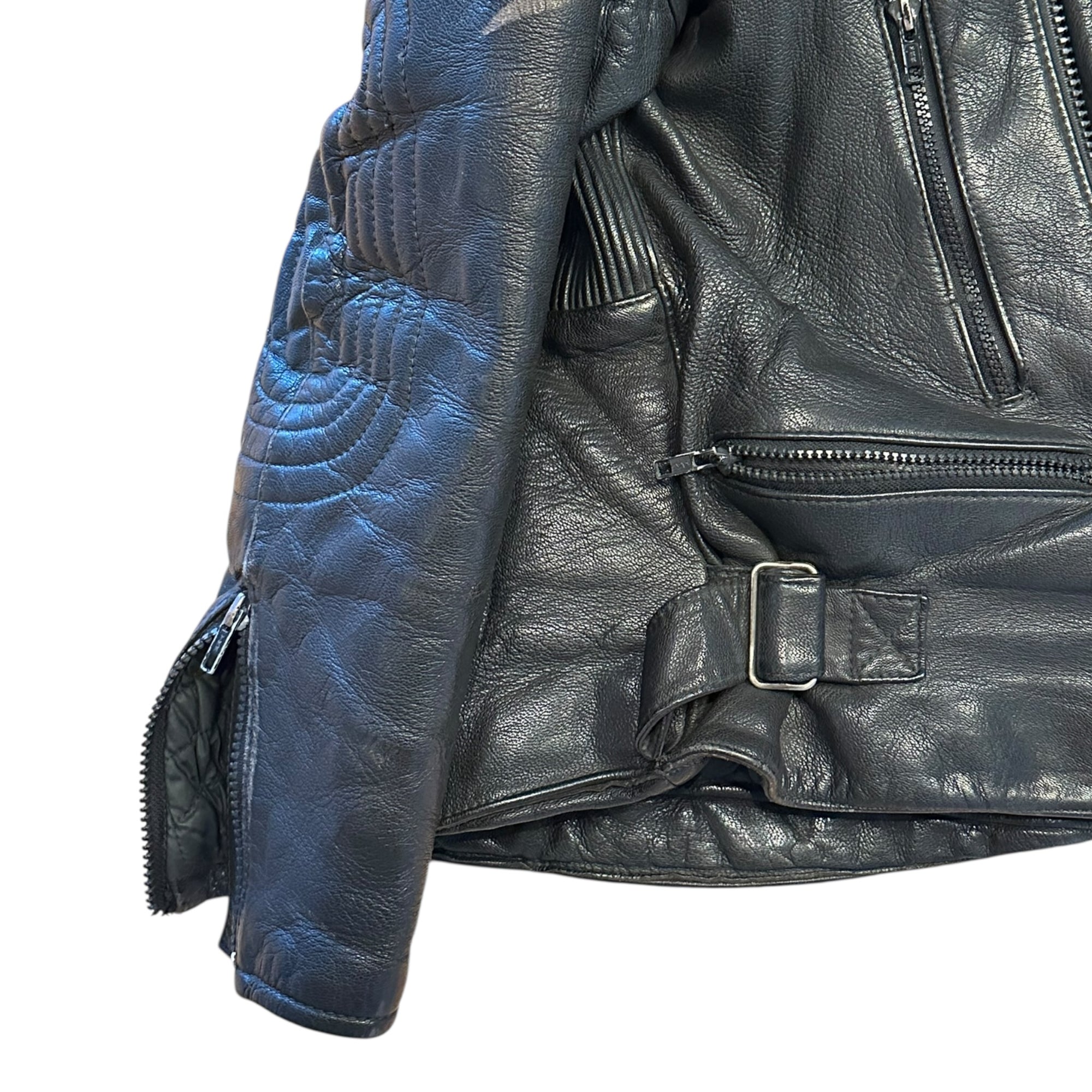 Kawasaki Leder Motorradjacke (L)
