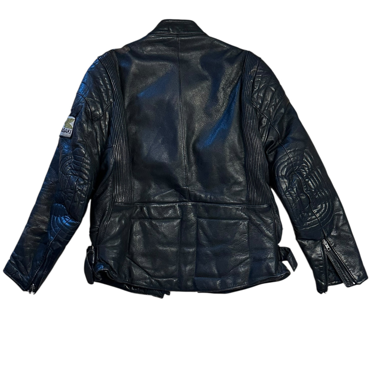 Kawasaki Leder Motorradjacke (L)