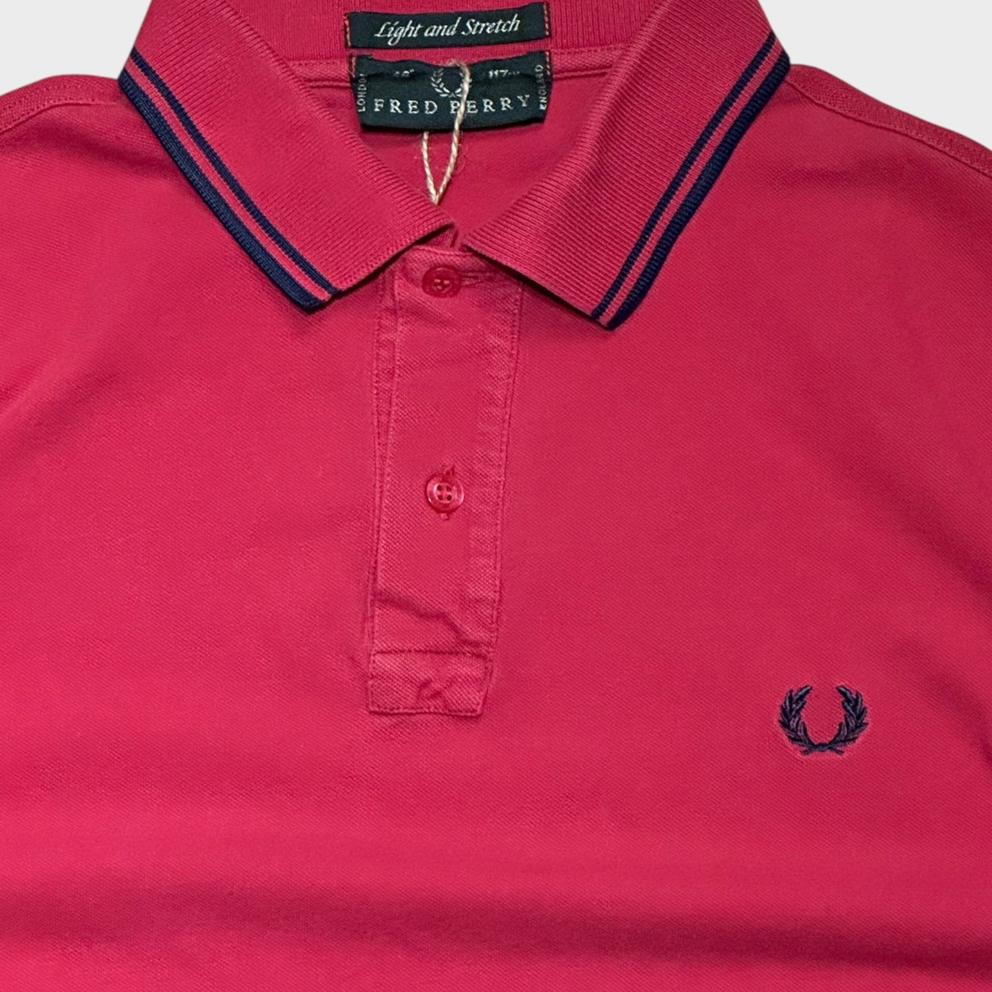 Fred Perry Polohemd Pink (M)