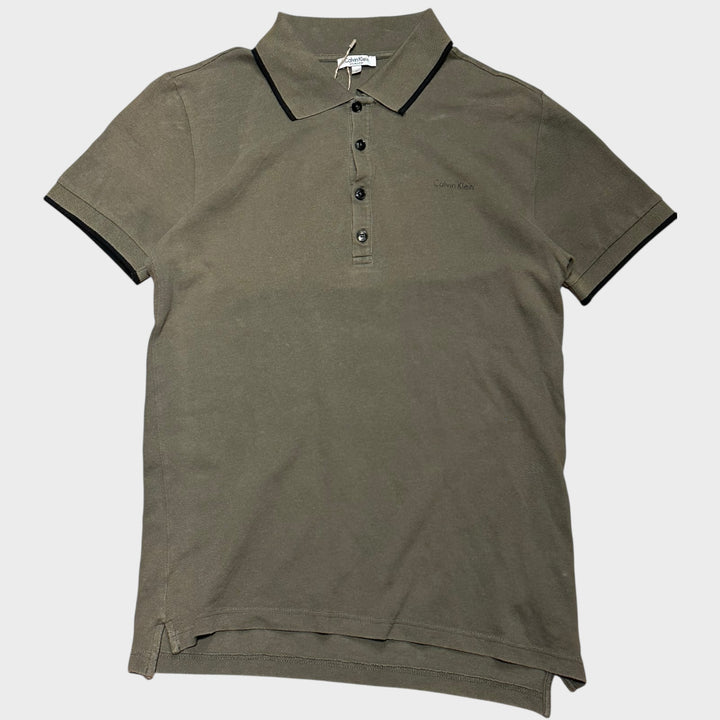 Calvin Klein Poloshirt Khaki (S)