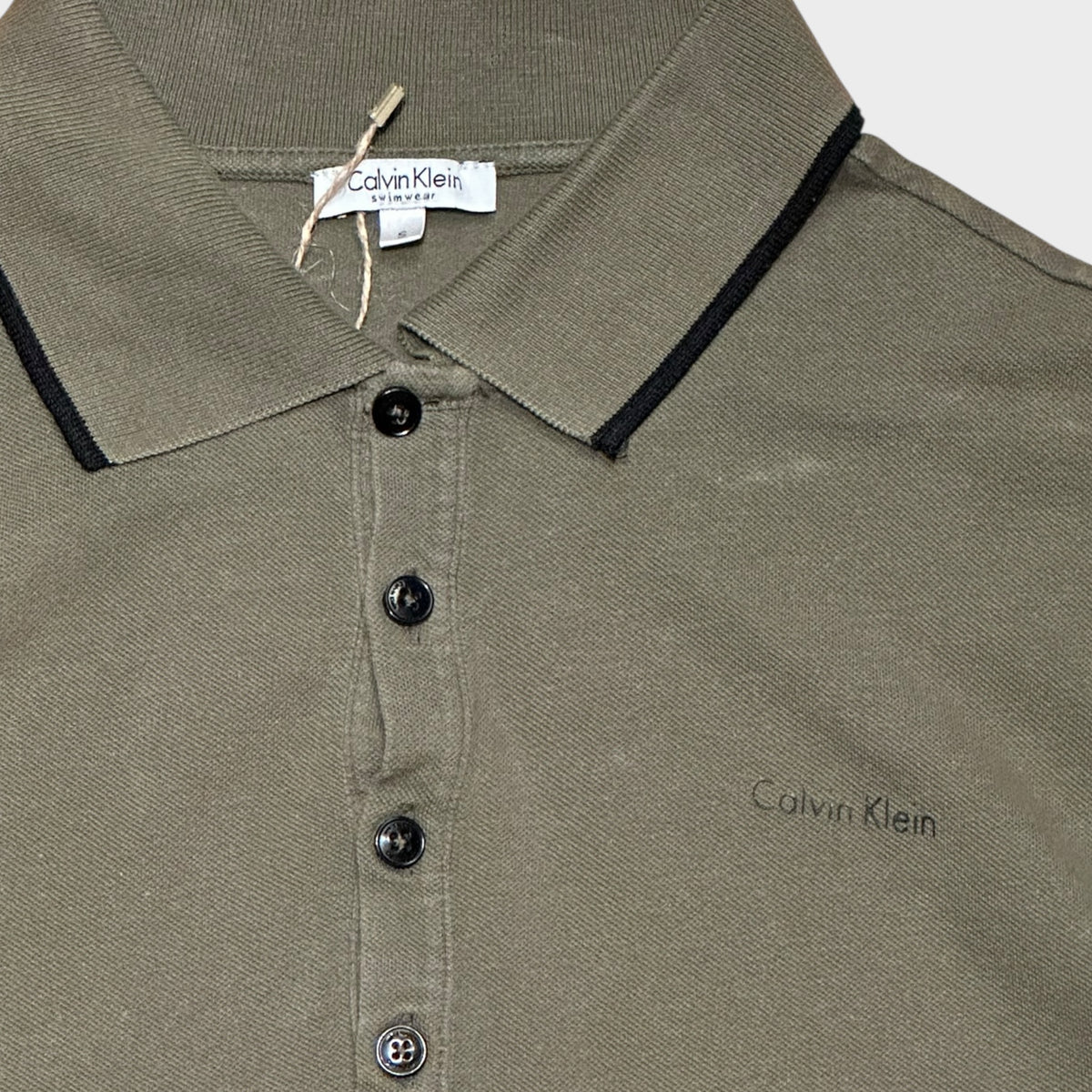 Calvin Klein Poloshirt Khaki (S)