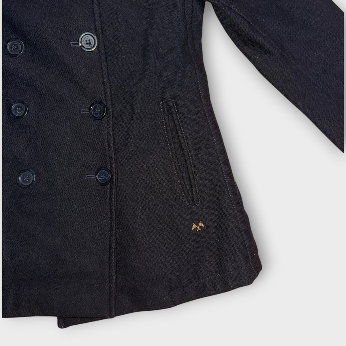 Thomas Burberry Jacke Damen XS – Schwarz