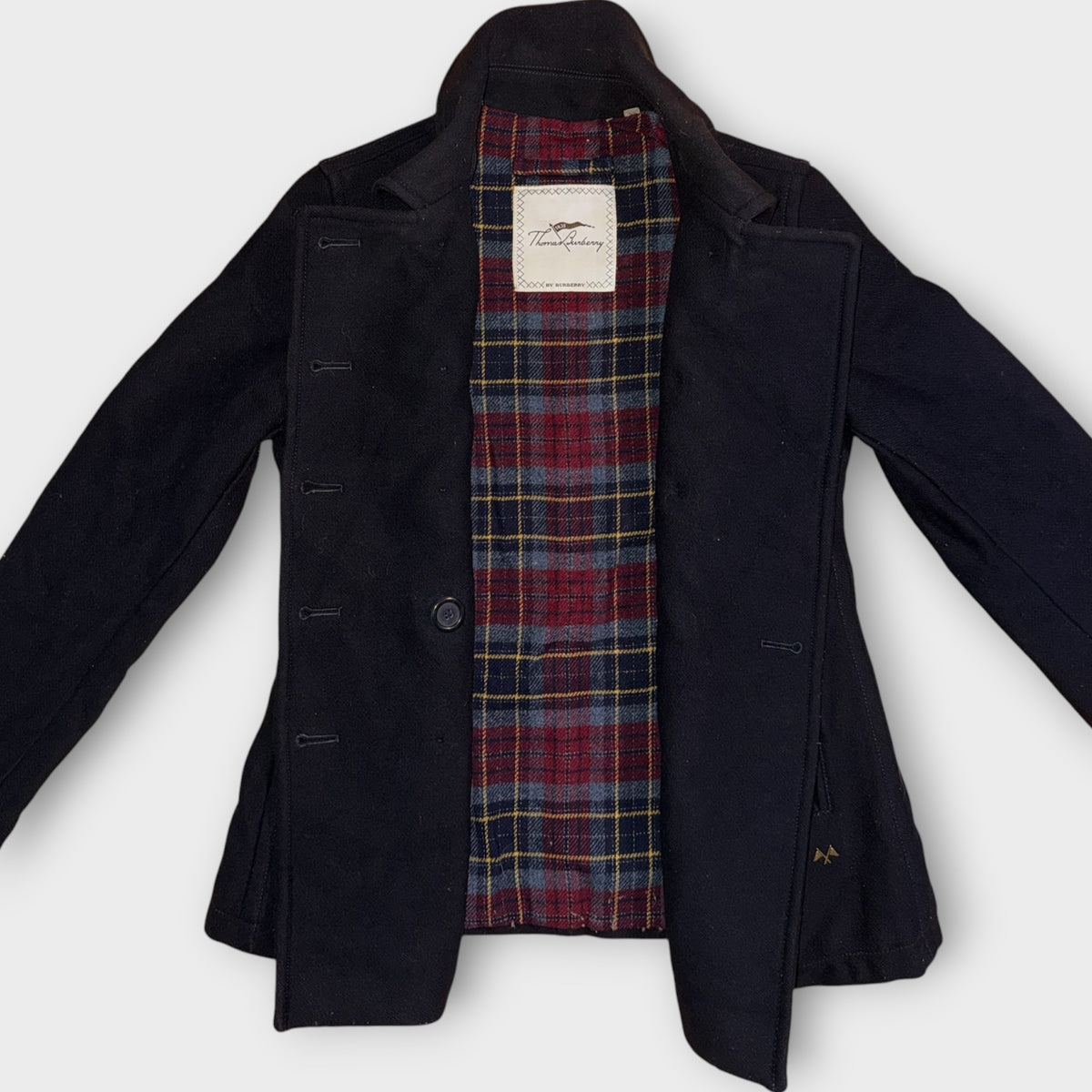 Thomas Burberry Jacke Damen XS – Schwarz