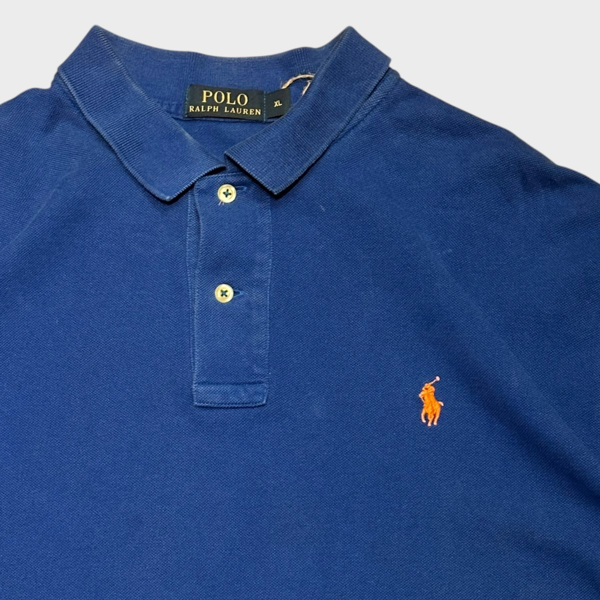 Blaues Polo Ralph Lauren Poloshirt (XL)