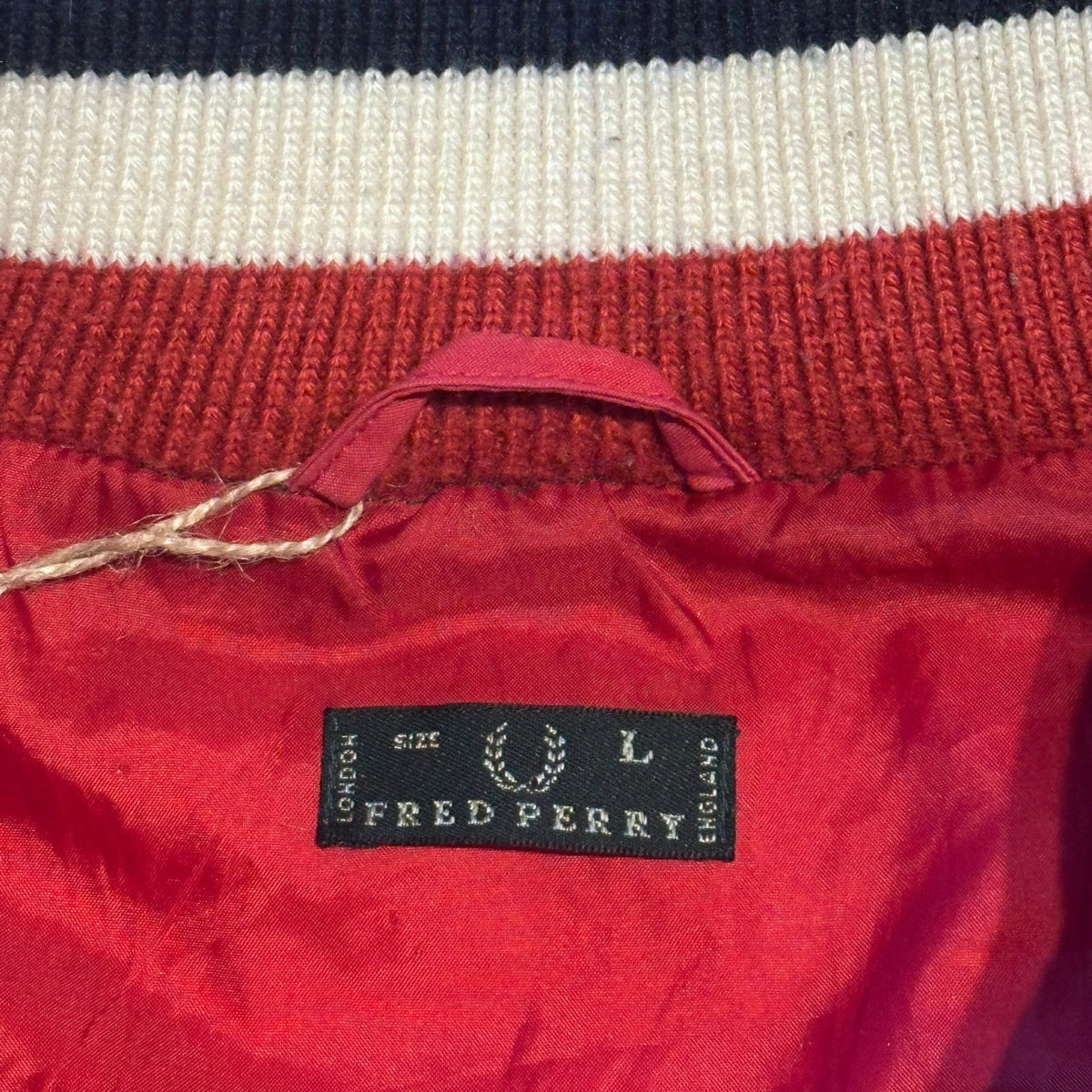Fred Perry Steppweste Vintage (M)
