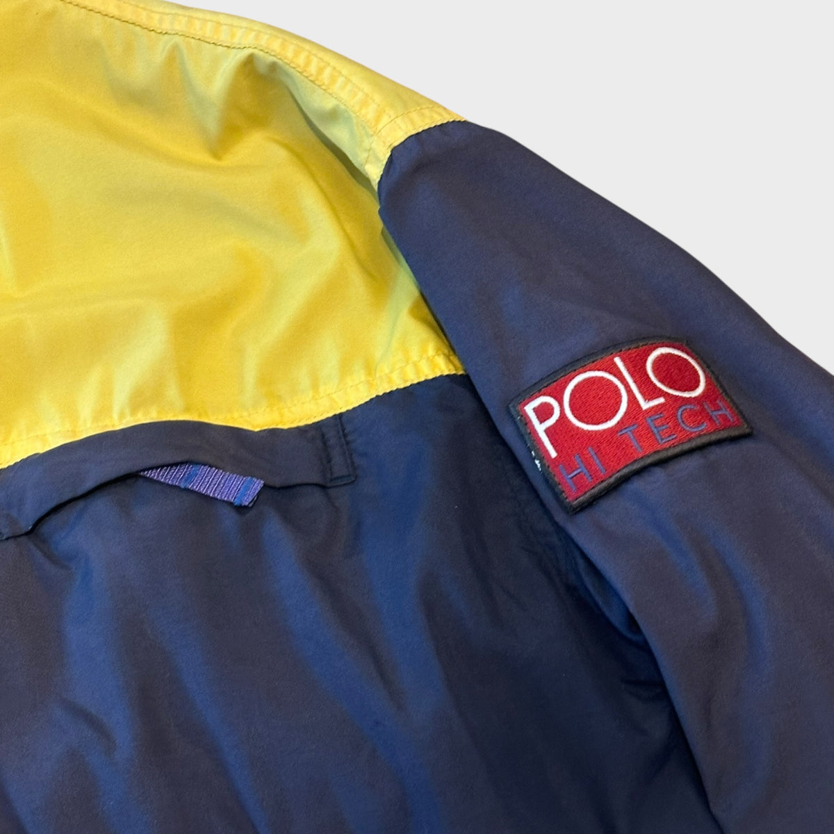 POLO HI TECH Windbreaker Jacke blau-gelb (M)