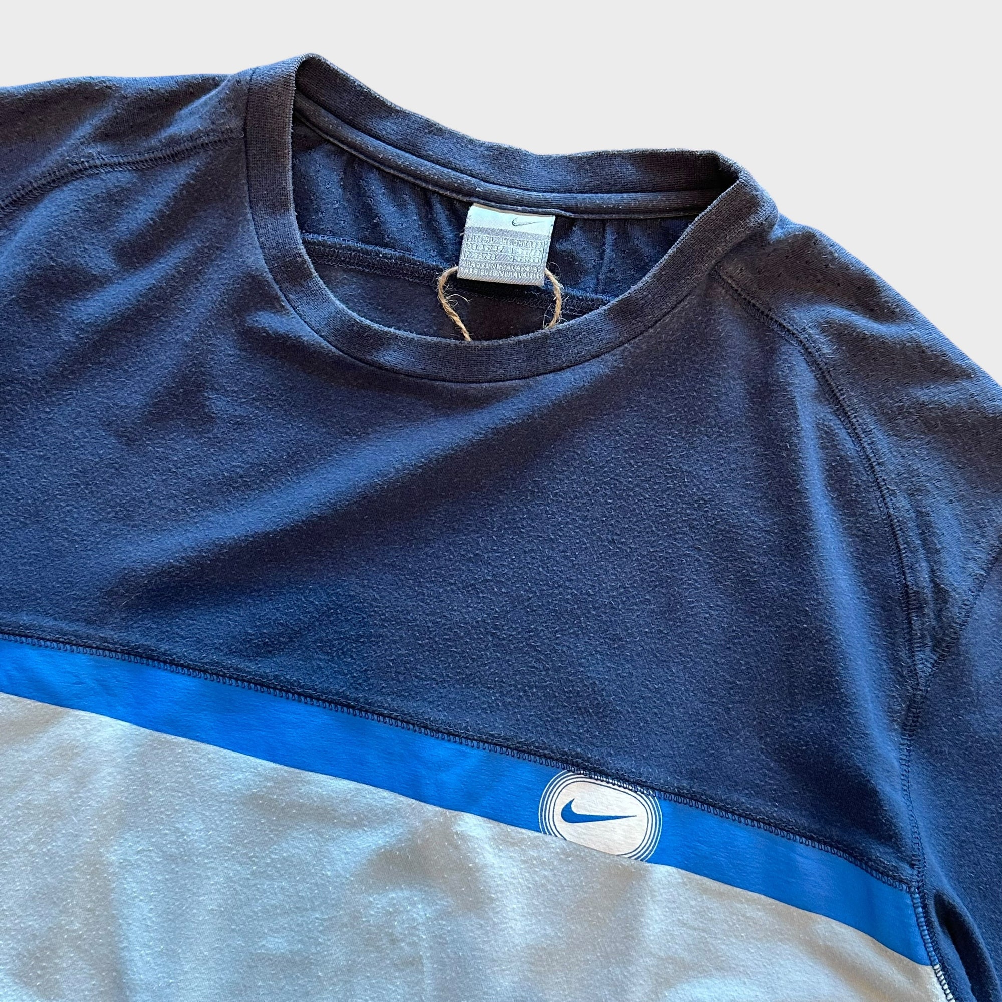 Nike T-Shirt blau weiss (XL)